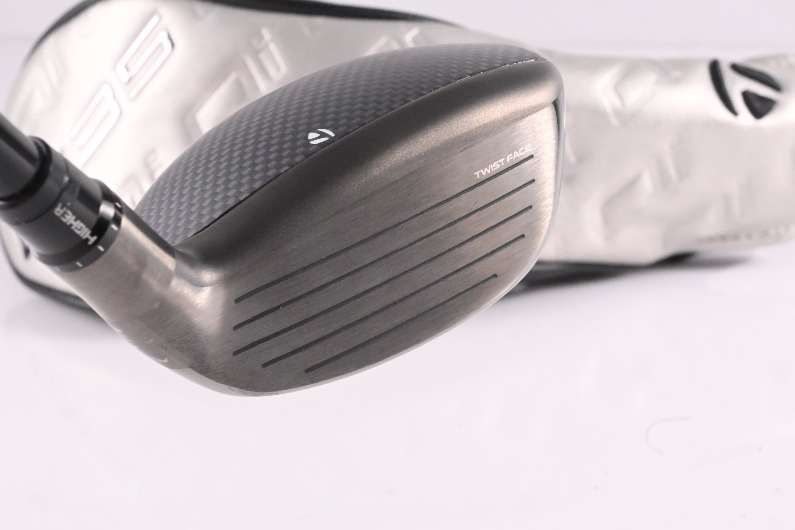 Left Hand Taylormade Qi35 #4 Hybrid / 22 Degree / Regular Flex Tensei CK Red