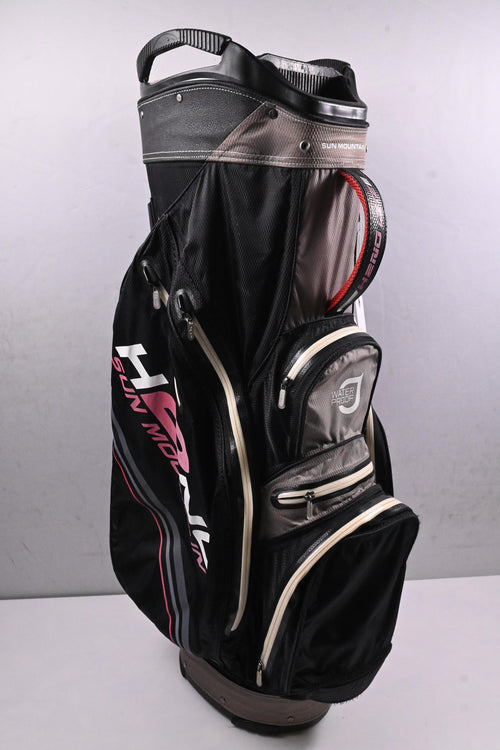 Sun Mountain H2NO Cart Bag / 14-Way Divider / Black