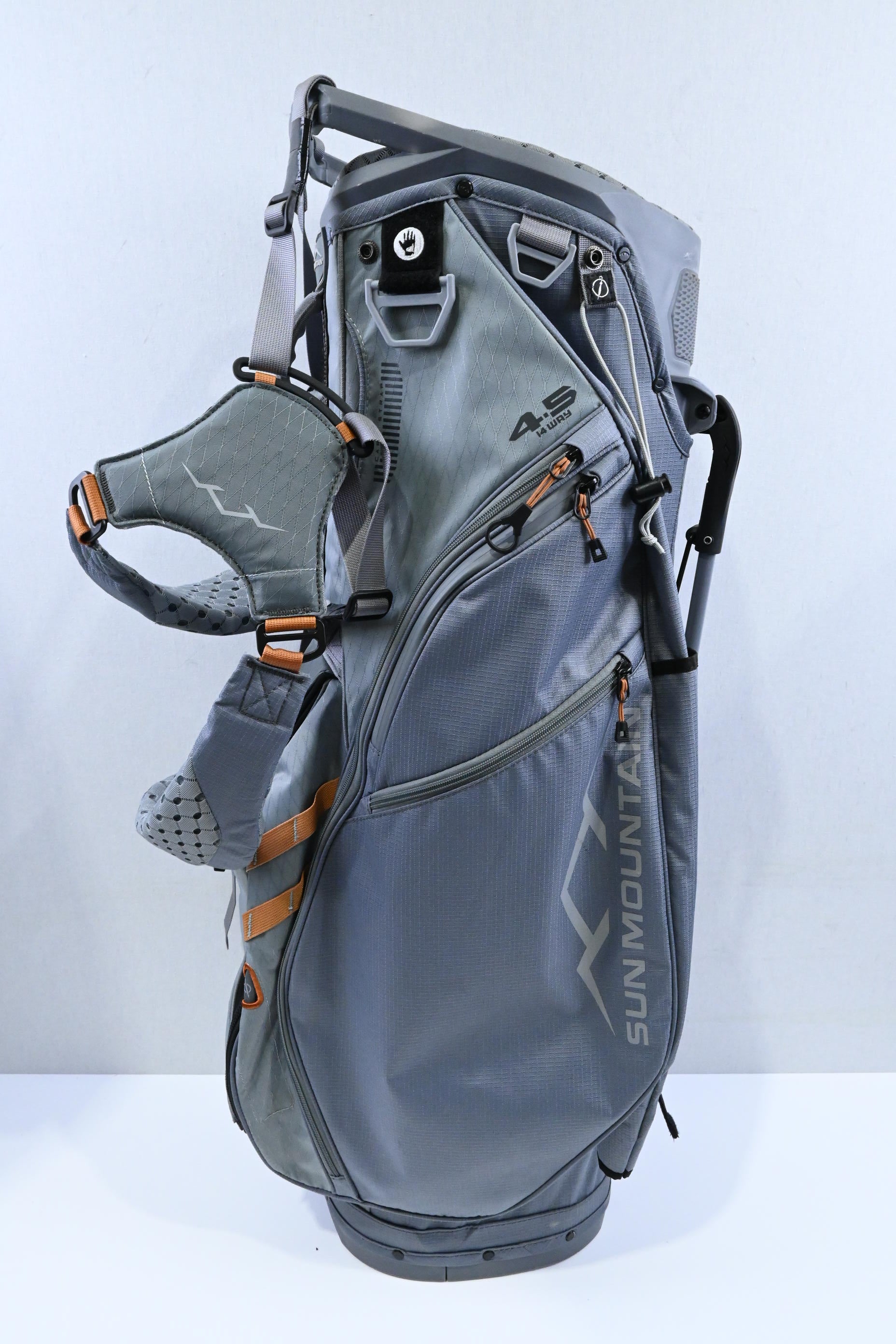 Sun Mountain 4.5 Stand Bag / 14-Way / Grey, Orange