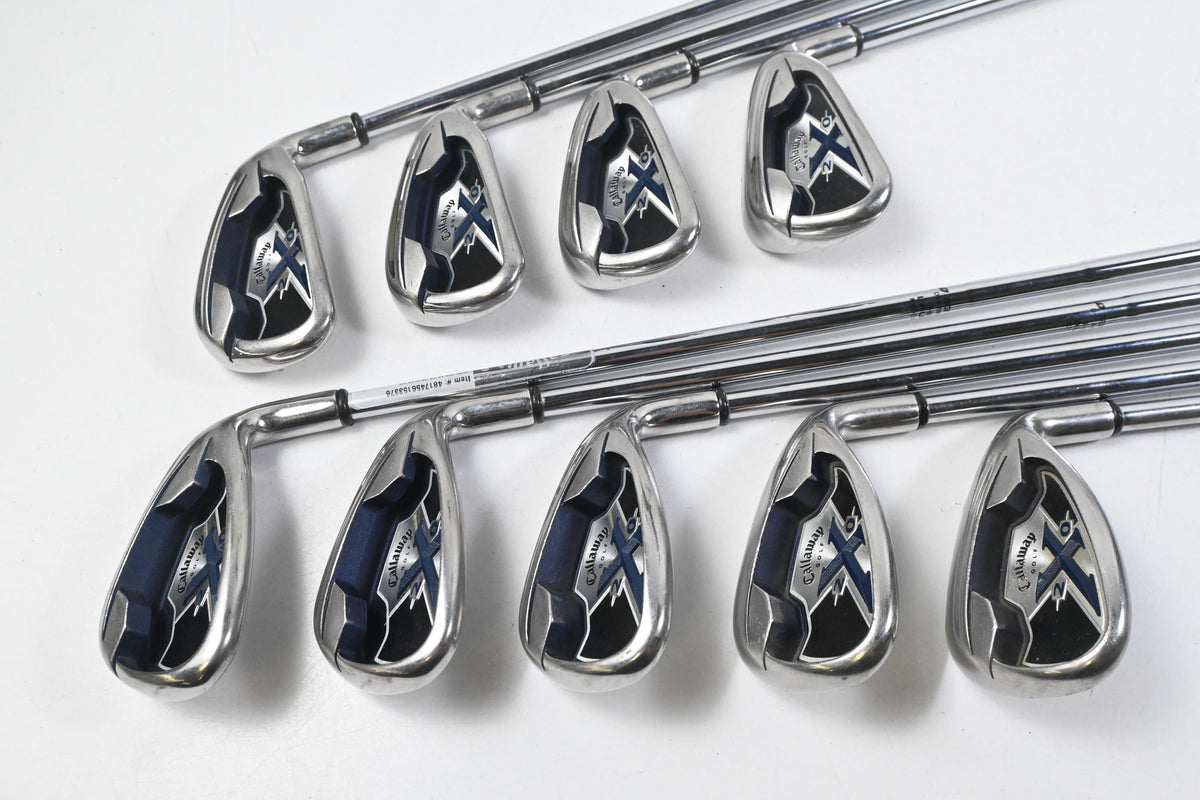 Callaway X-20 Irons / 4-PW+GW+SW / Uniflex Callaway X-20 Shafts
