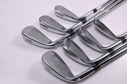 Ping G410 Irons / 5-PW+SW / Green Dot / Regular Flex Ping AWT 2.0 Shafts
