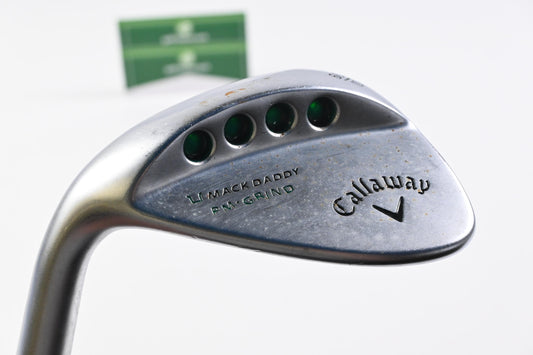Left Hand Callaway Mack Daddy PM Grind Lob Wedge / 60 Degree / Stiff Flex S400