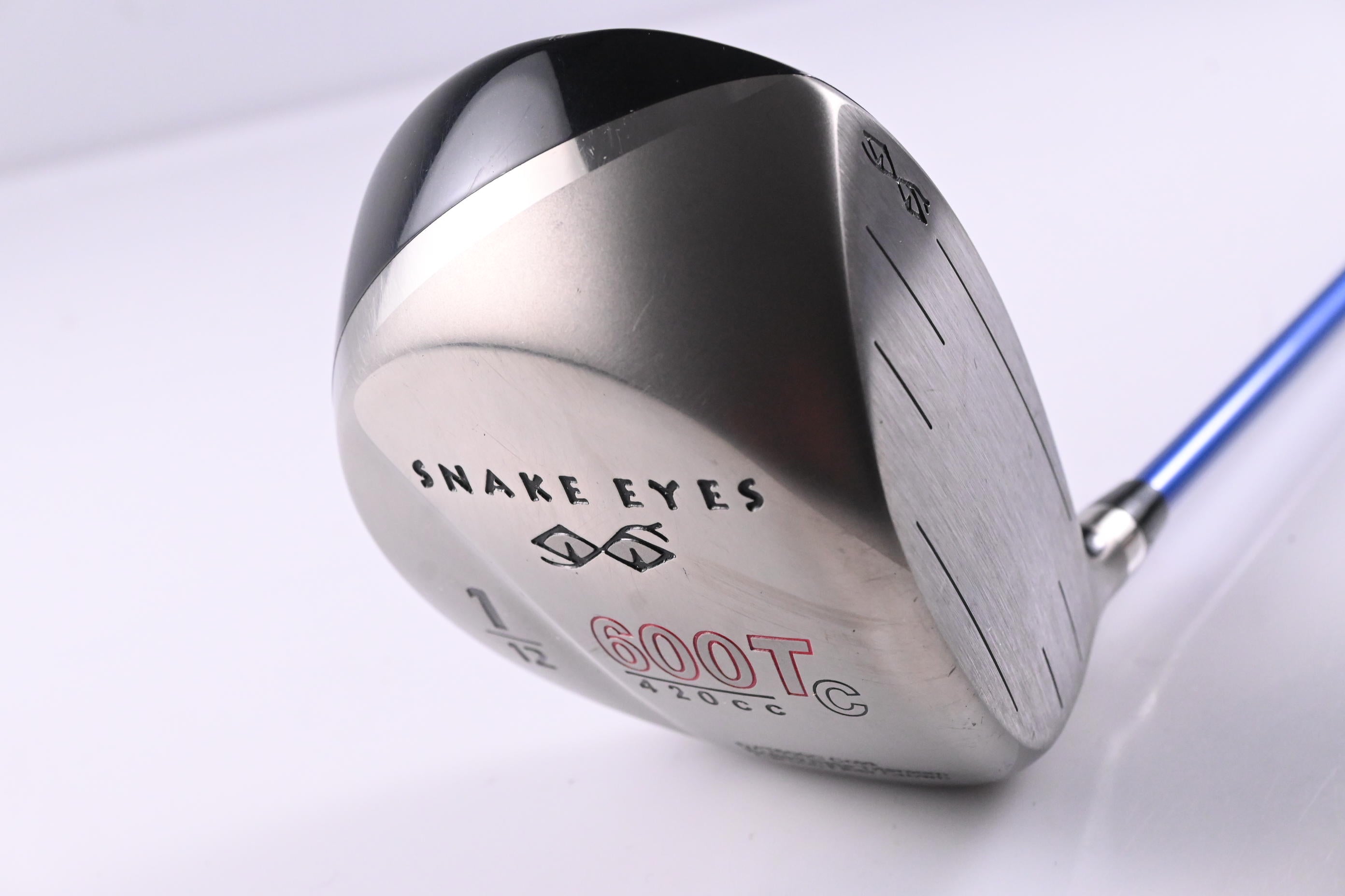 Snake Eyes 600 T Driver / 12 Degree / Stiff Flex Graffaloy Blue Shaft