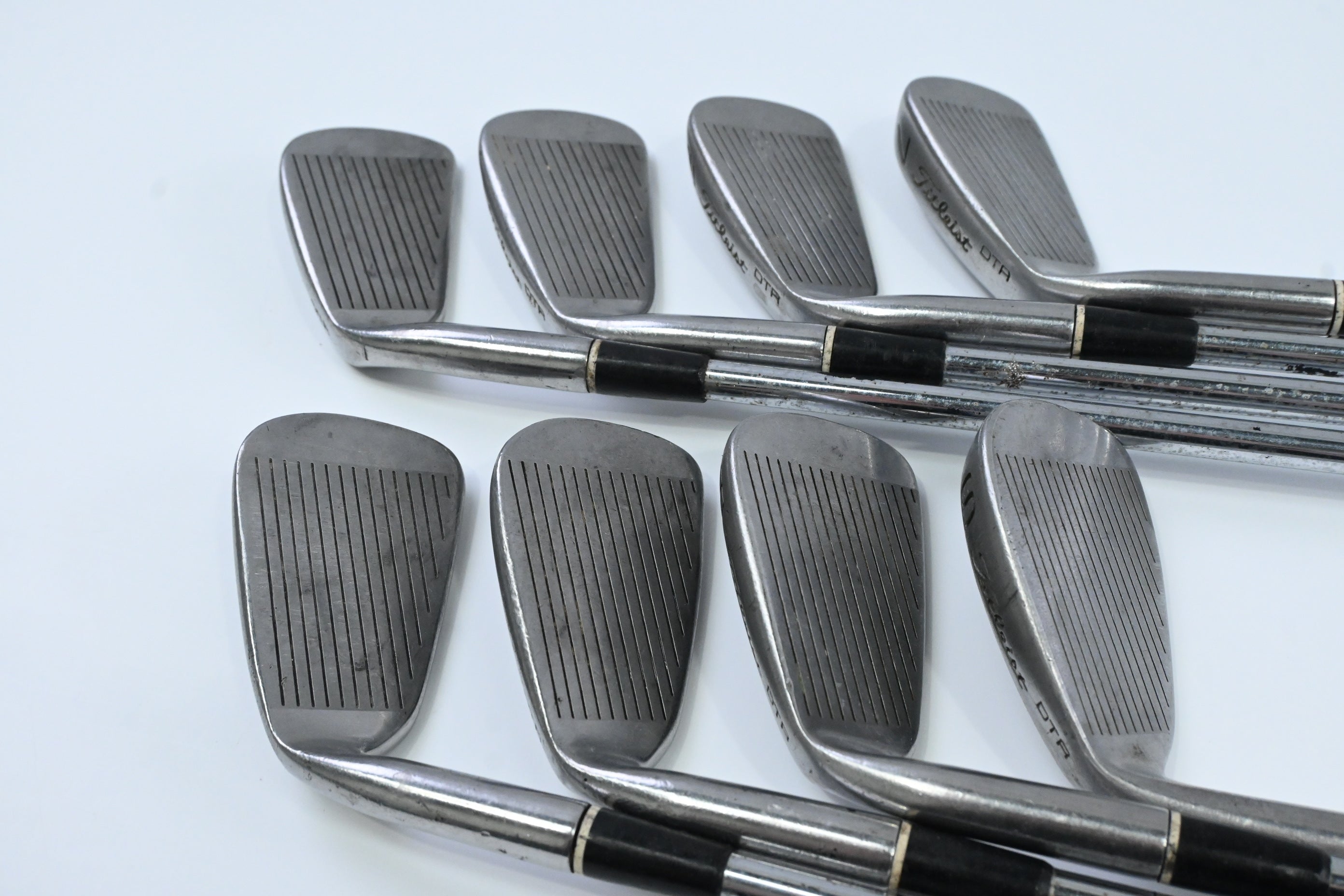 Titleist DTR Irons / 4-PW+SW / Regular Flex Dynamic Gold R300U Shafts