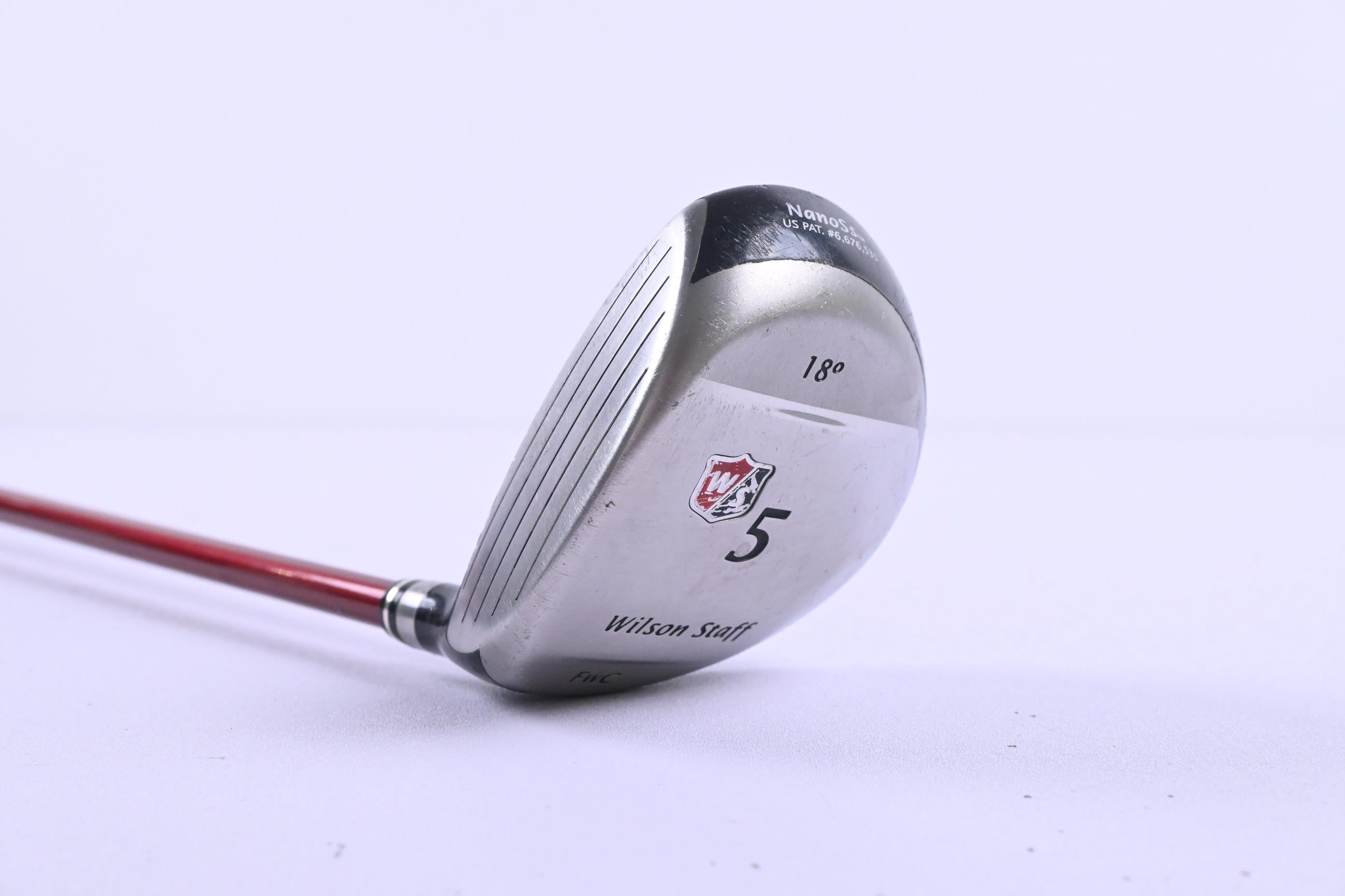 Left Hand Wilson FWC #5 Wood / 18 Degree / Regular Flex Grafalloy NanoTech