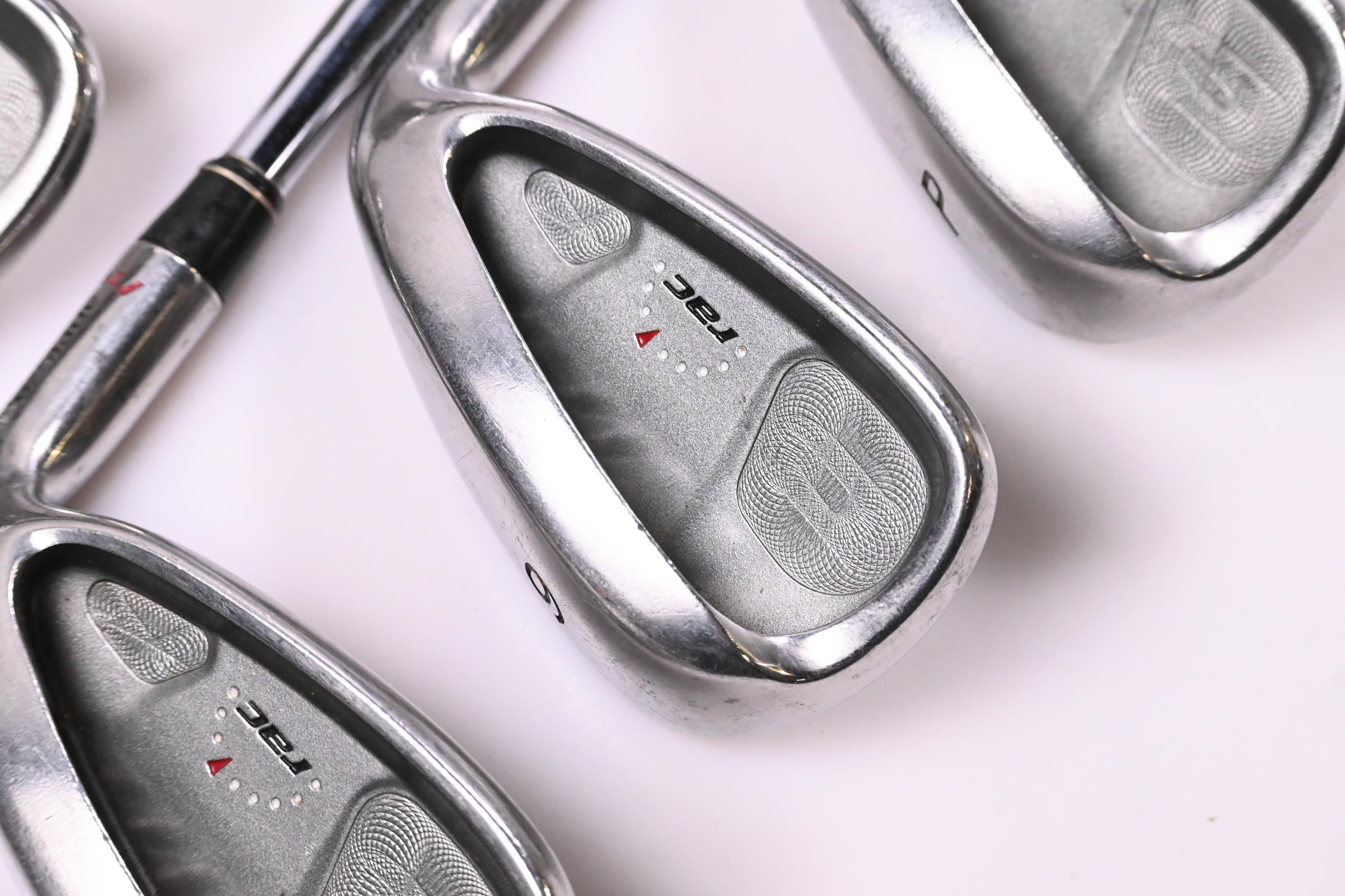 Taylormade RAC HT Irons / 6-PW / Regular Flex Taylormade Light Metal 95 Shafts