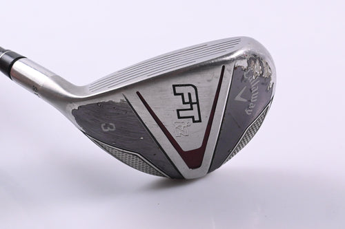 Left Hand Callaway FT-IZ #3 Hybrid / 21 Degree / Stiff Flex Callaway 60 Shaft