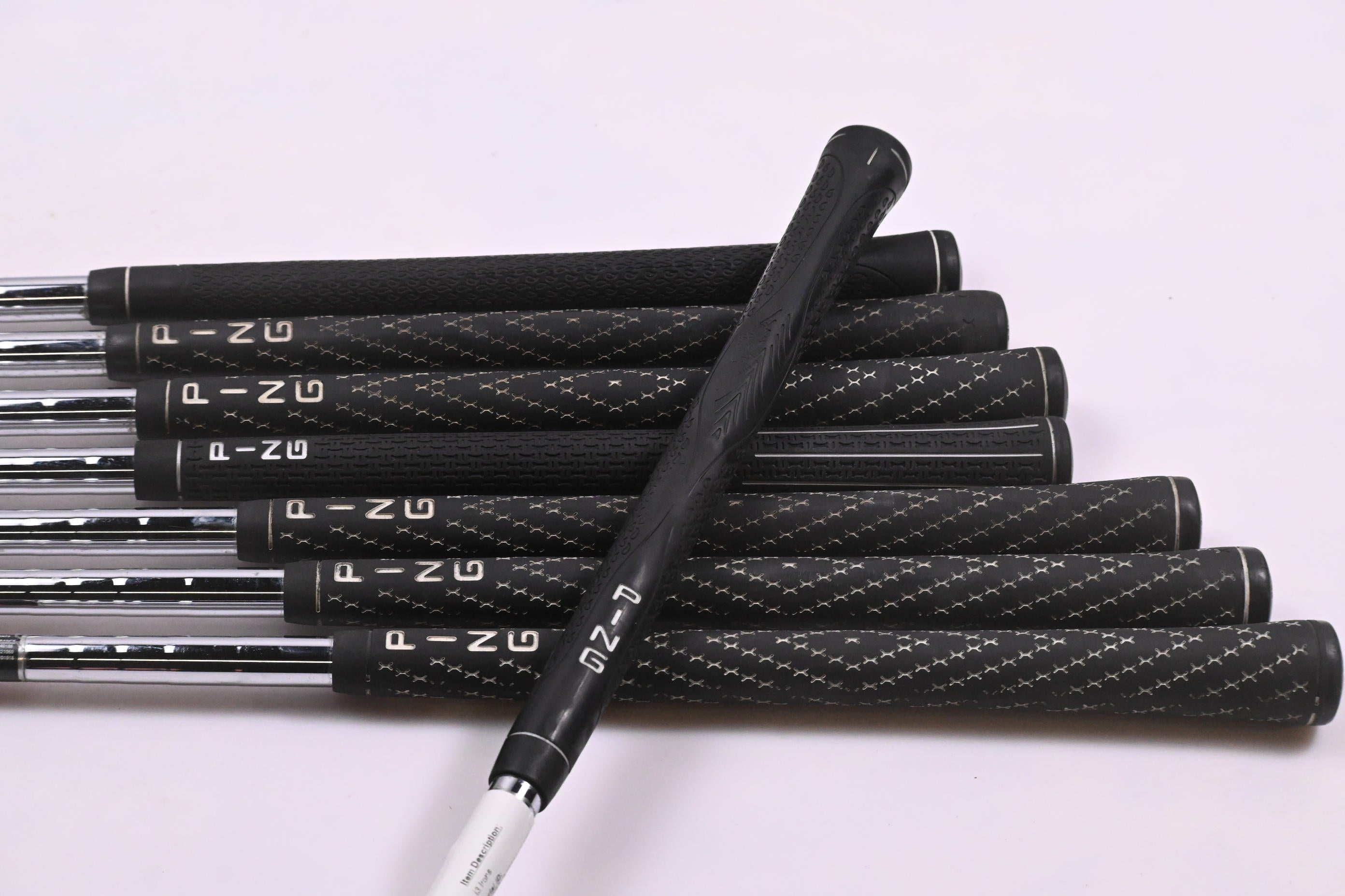 Ping i3 Irons / 3-9i+SW / Black Dot / Stiff Flex Ping JZ Shafts