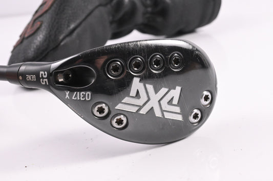 Left Hand PXG 0317 X Gen2 #5 Hybrid / 25 Degree / Regular Flex MMT 70 Shaft