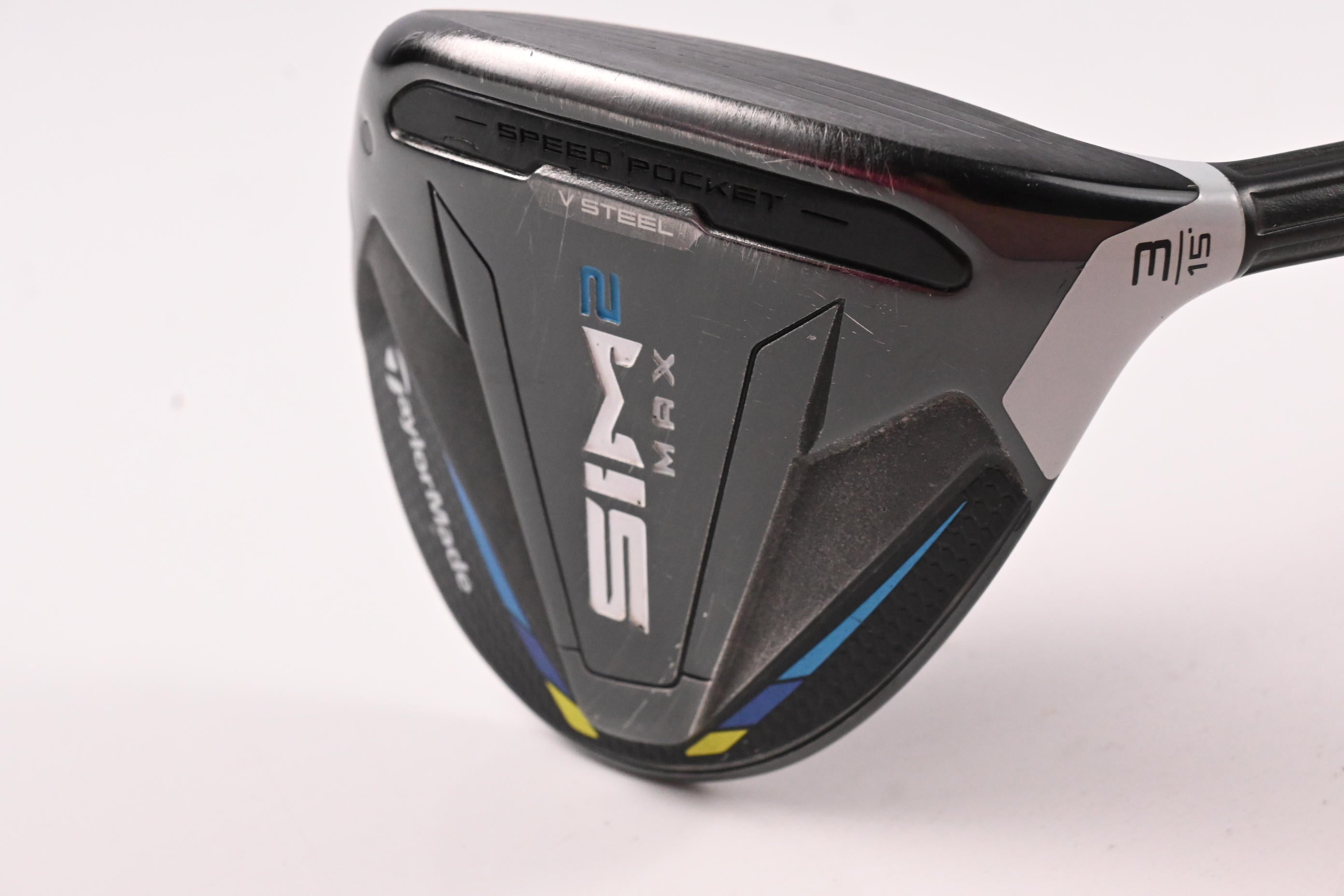 Taylormade SIM2 Max #3 Wood / 15 Degree / Stiff Flex Fujikura Ventus Blue 6
