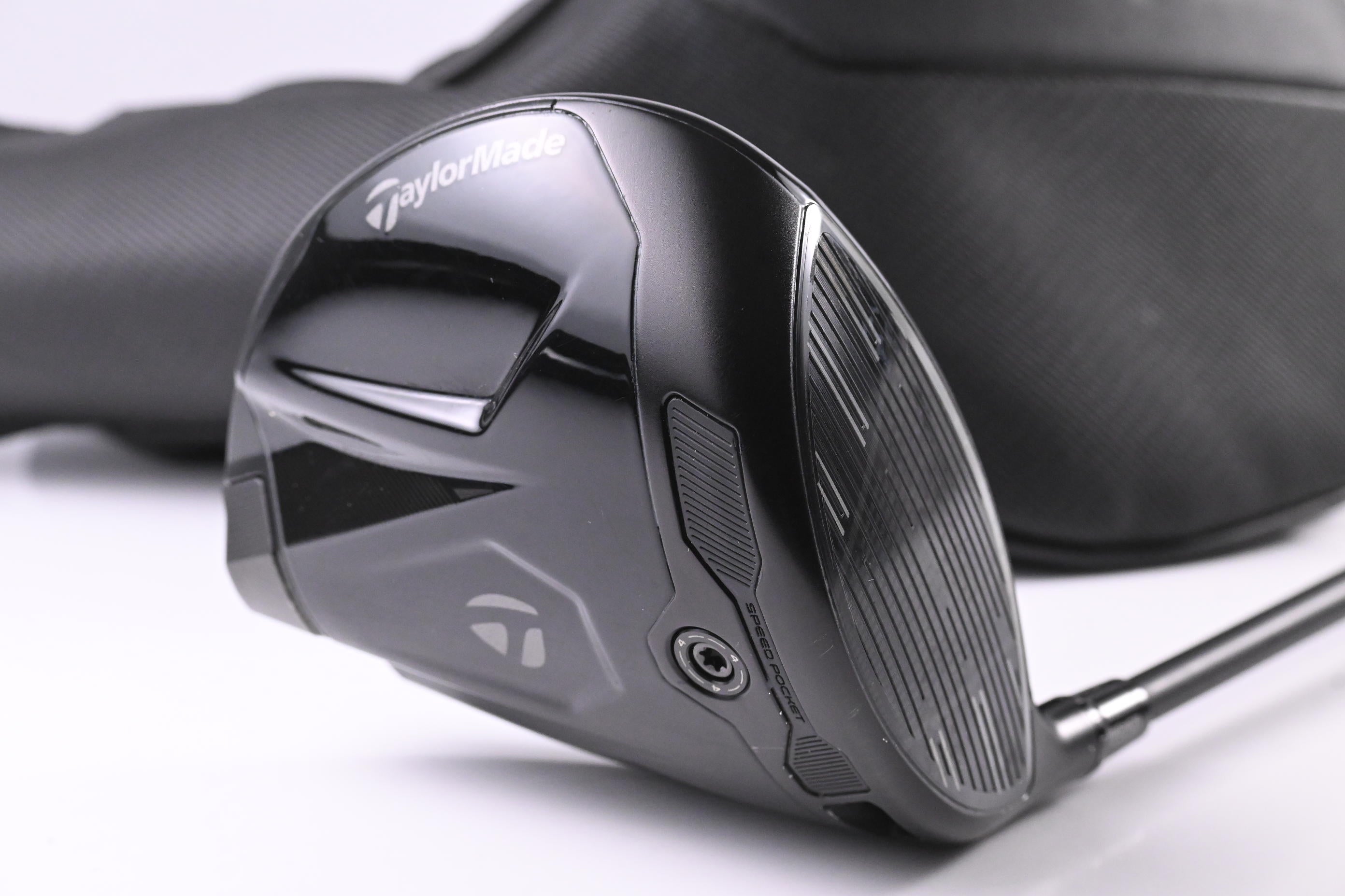 Taylormade Qi4D Max Shadowfall Driver / 10.5 Degree / Regular Flex REAX Blue 50