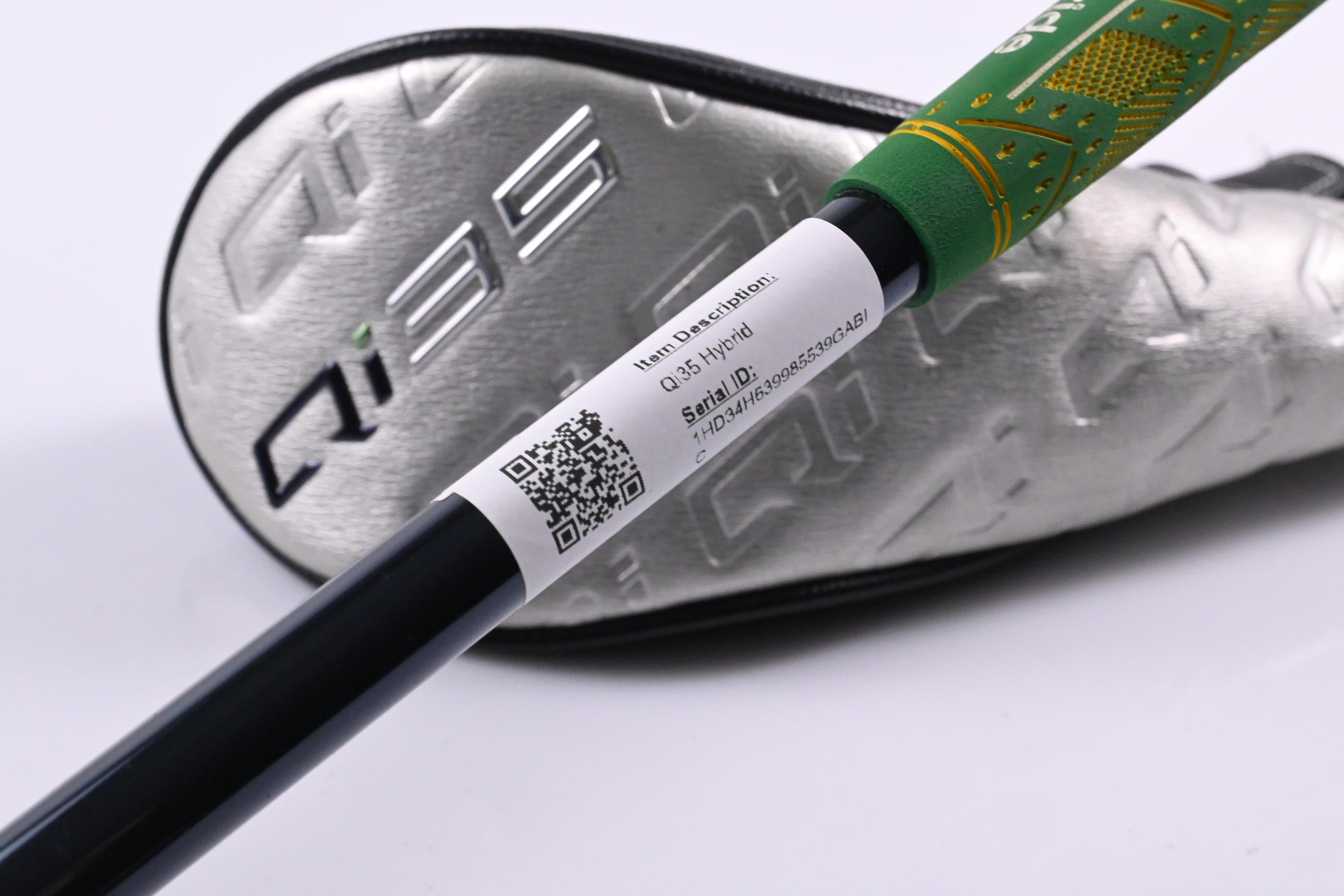 Taylormade Qi35 #3 Hybrid / 19 Degree / Stiff Flex Recoil Dart 80 Shaft