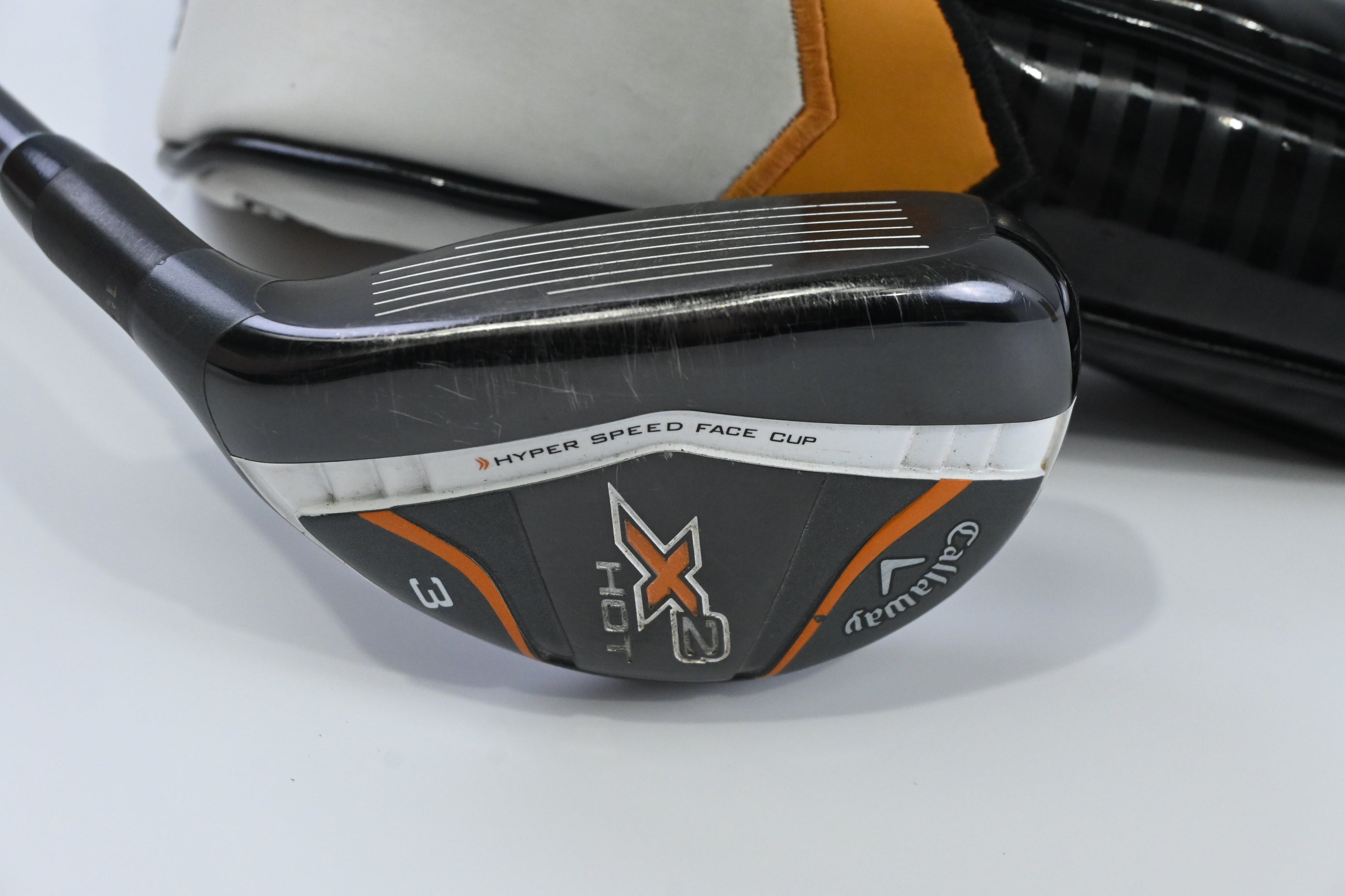 Left Hand Callaway X2 Hot #3 Hybrid / 19 Degree / Stiff Flex Callaway X2 Hot 65