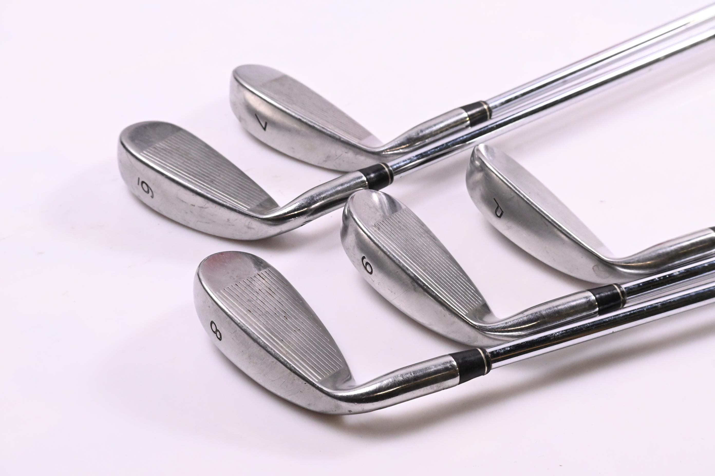 Taylormade RAC HT Irons / 6-PW / Regular Flex Taylormade Light Metal 95 Shafts