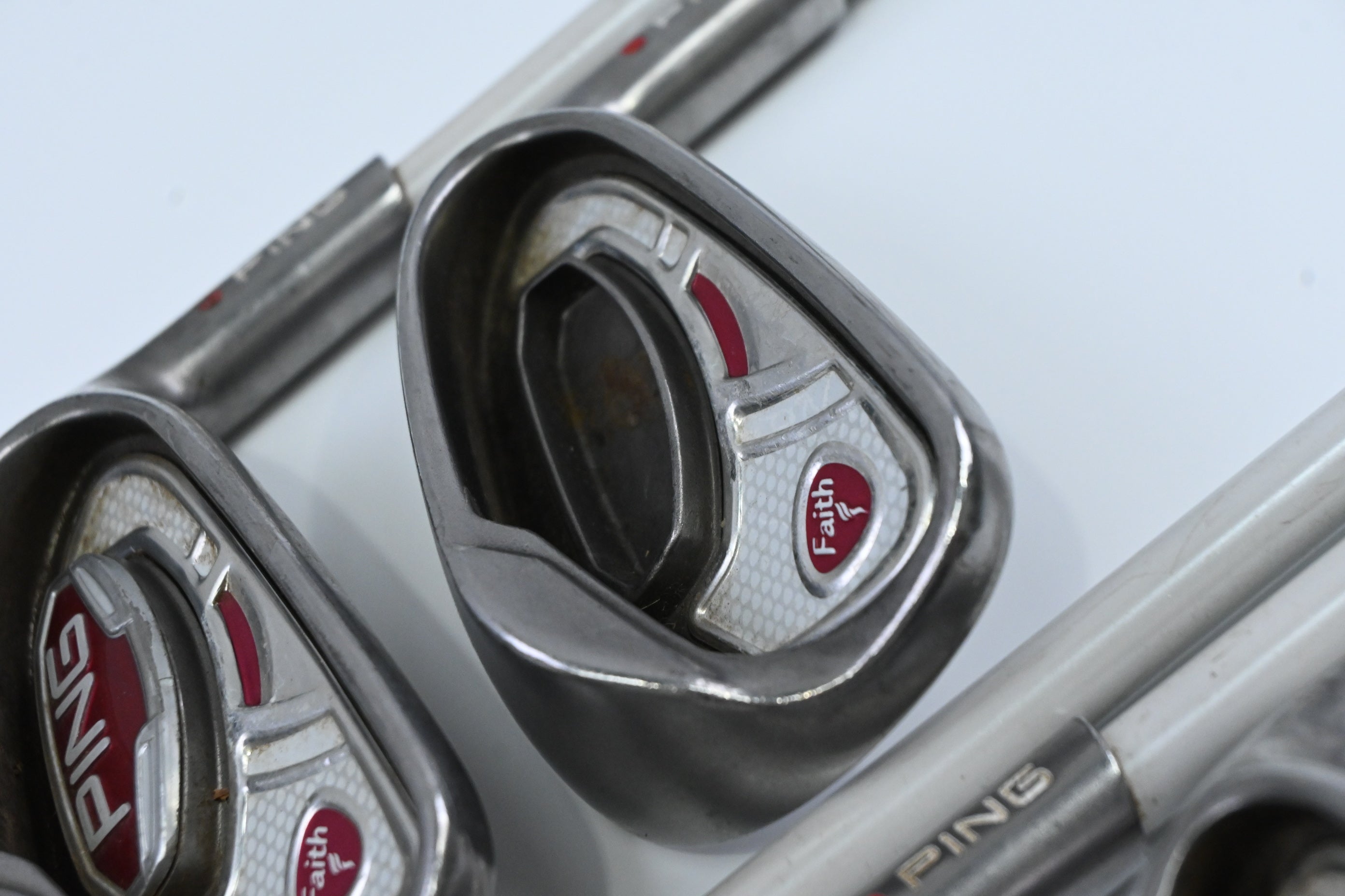 Ladies Ping Faith Hybrid Combo Irons / 7-PW+SW / Red Dot / Ladies Flex Ping ULT