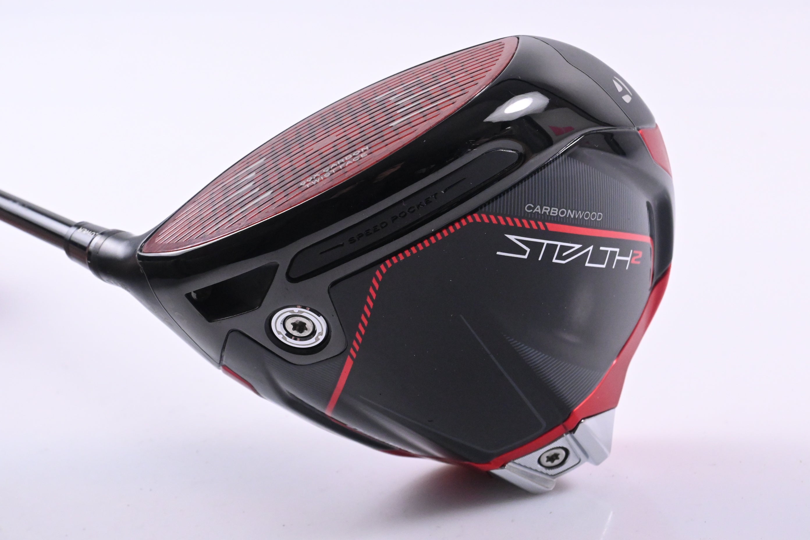 Left Hand Taylormade Stealth 2 Driver / 9 Degree / X-Flex HZRDUS Black 70 Shaft