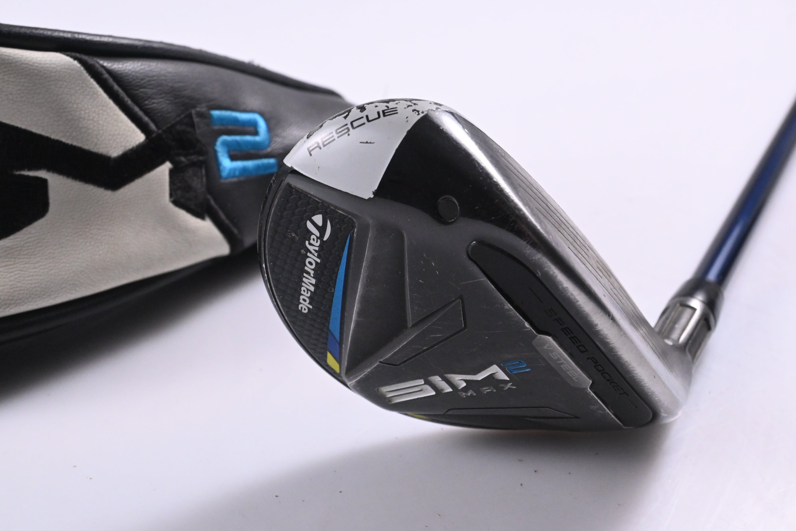 Taylormade SIM2 Max #5 Hybrid / 25 Degree / Stiff Flex Ventus Blue 7 Shaft