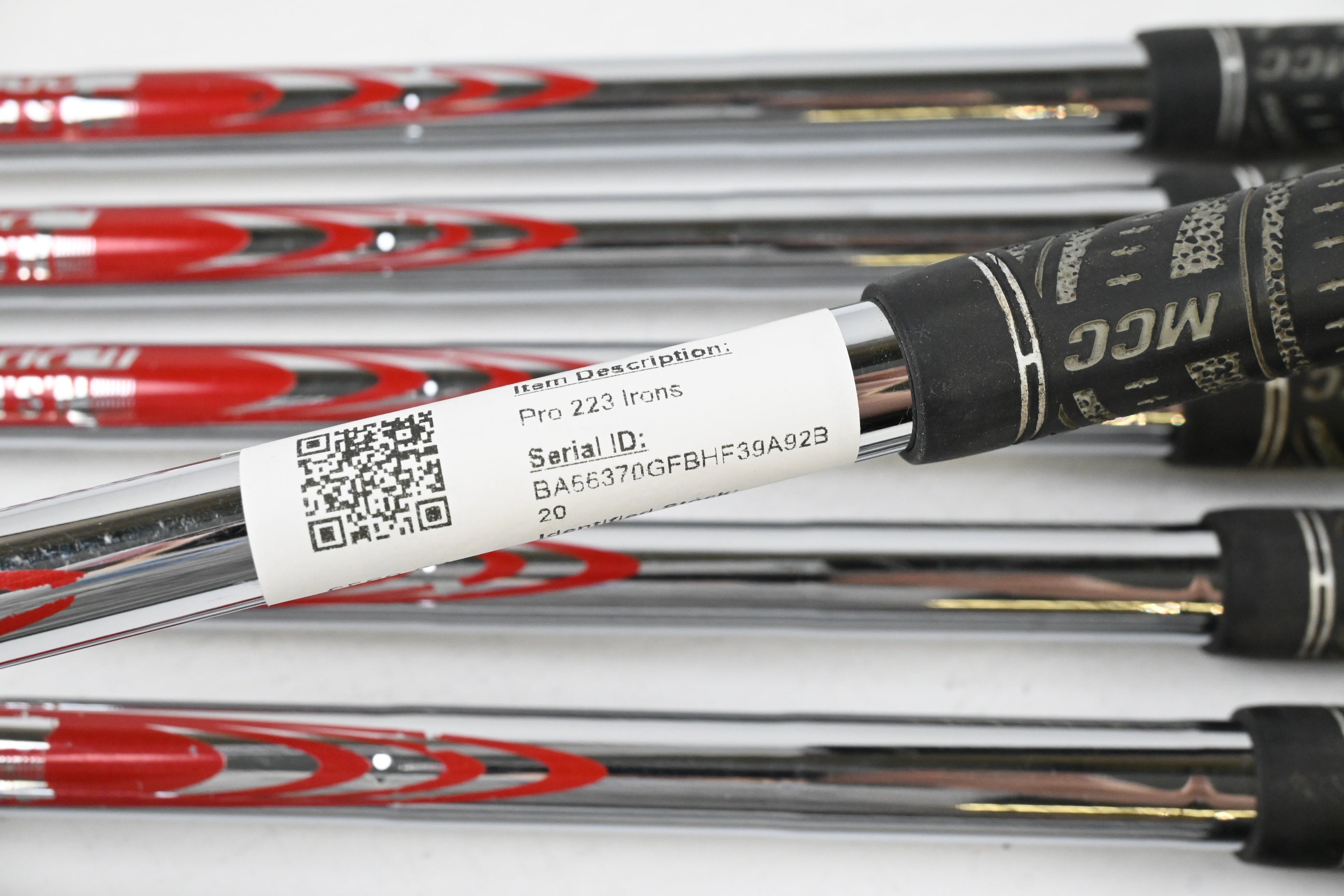Mizuno Pro 223 Irons / 4-PW / Stiff Flex N.S.Pro Modus3 Tour Shafts