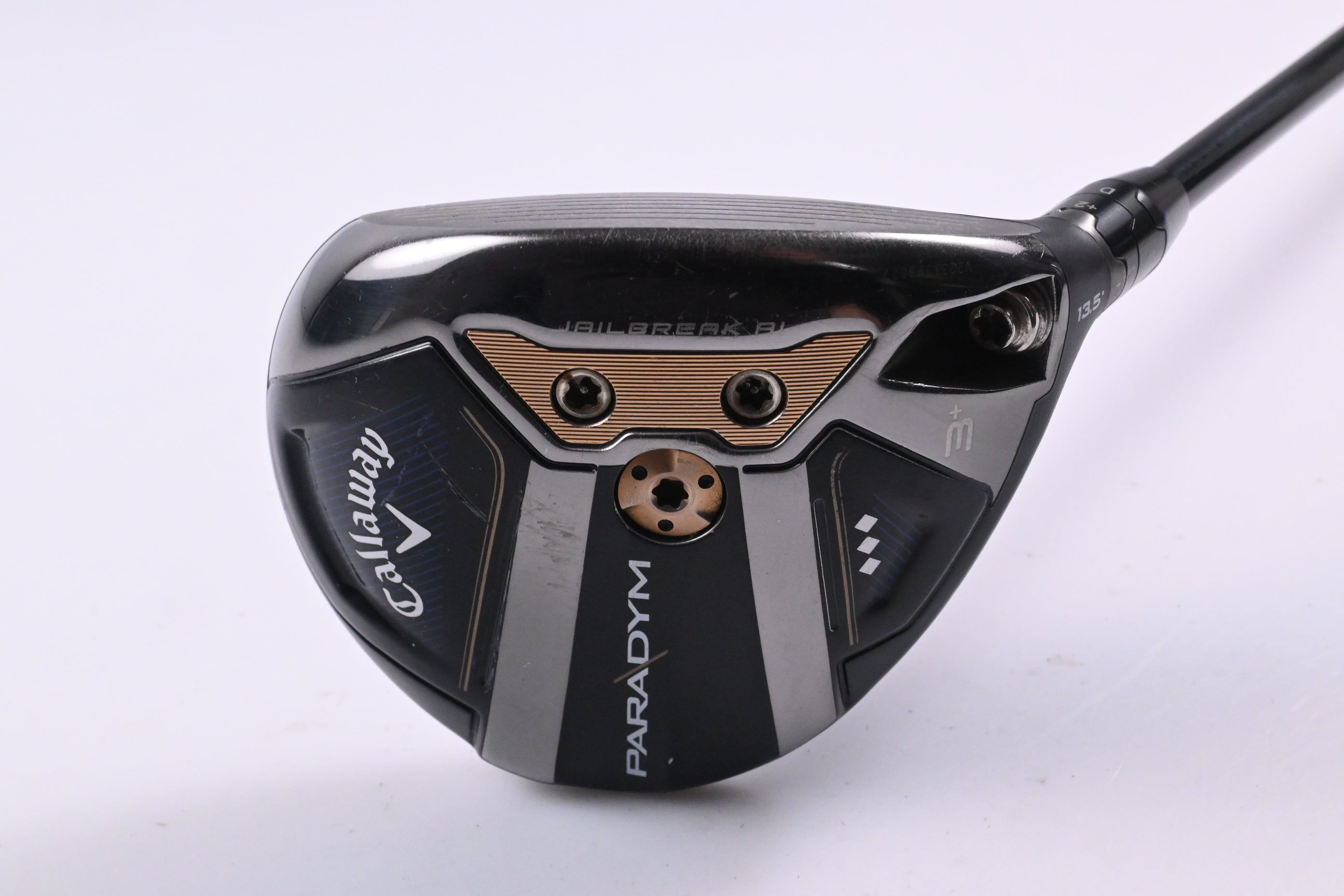 Callaway Paradym Triple Diamond #3+ Wood / 13.5 Degree / Stiff Flex Kai'li White