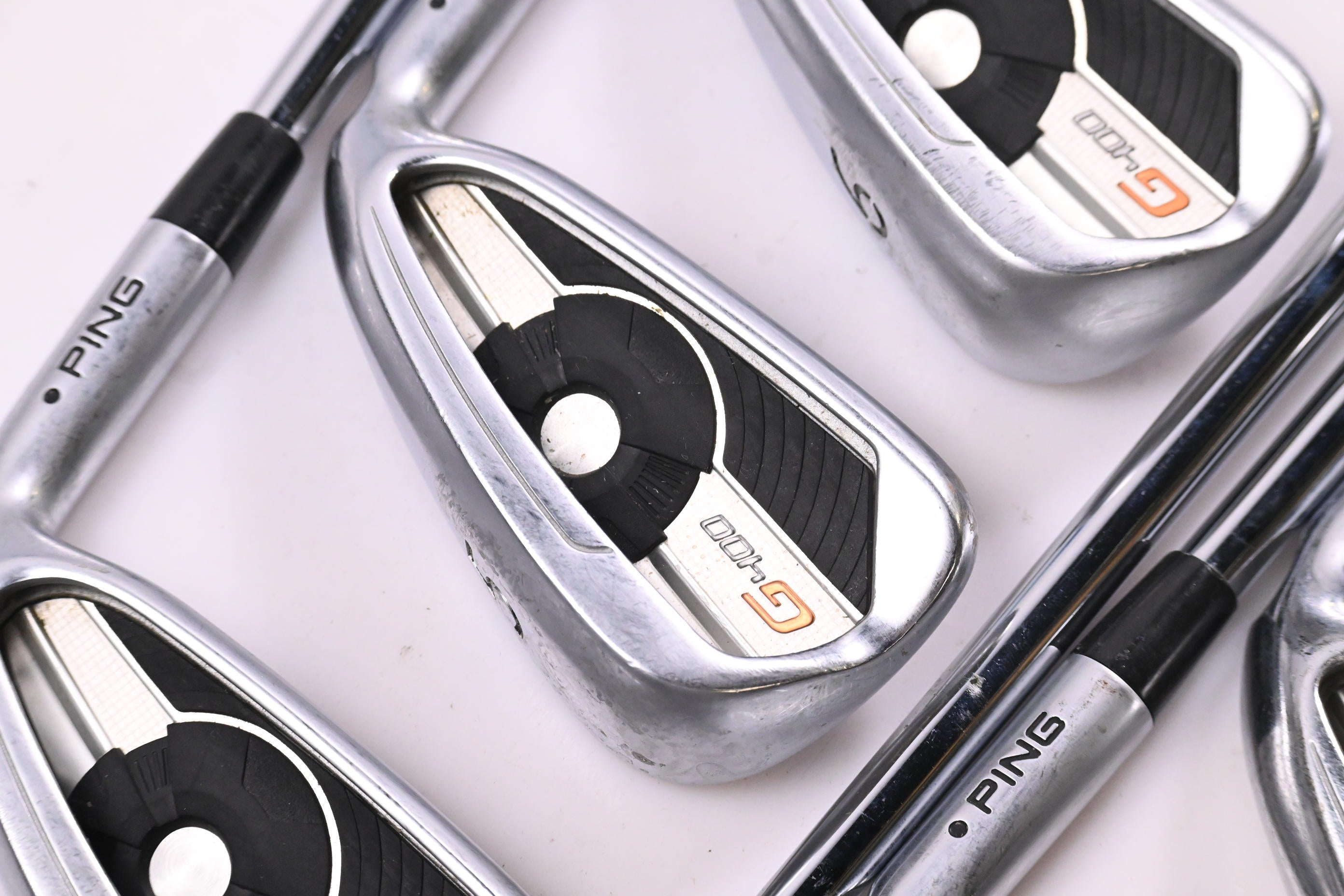 Ping G400 Irons / 4-PW / Black Dot / X-Flex Project X Shafts