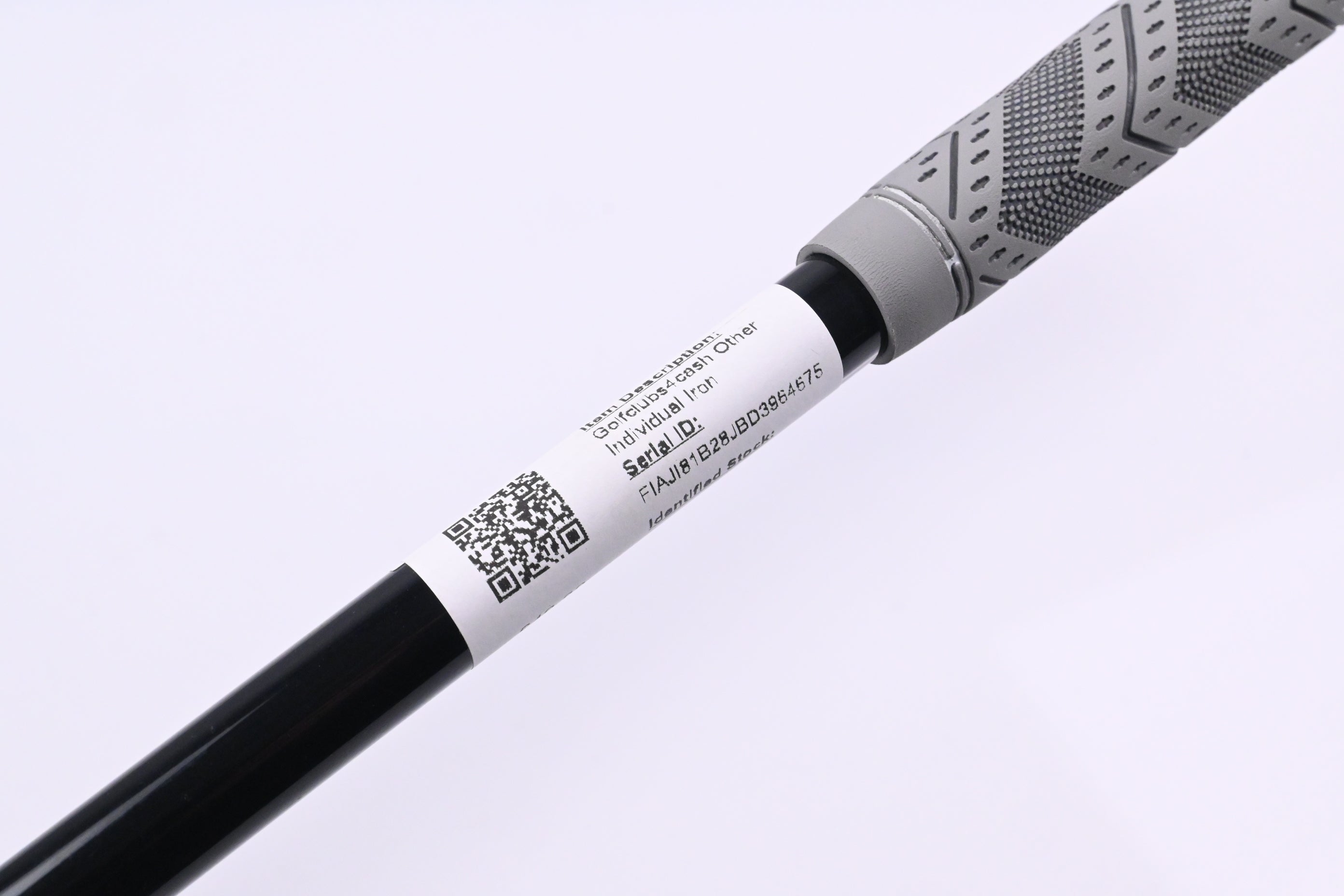 Silver Diamond LZ-Tour #9 Iron / Senior Flex Aldila Ascent PL 55 Shaft