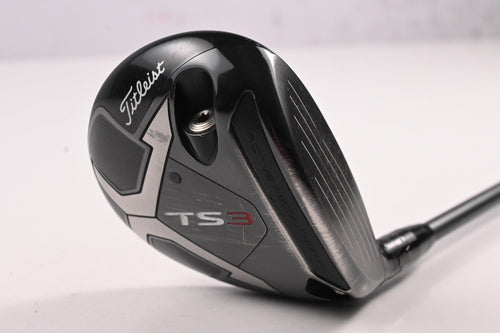 Titleist TS3 #3 Wood / 15 Degree / Stiff Flex HZRDUS Smoke Black 70 Shaft