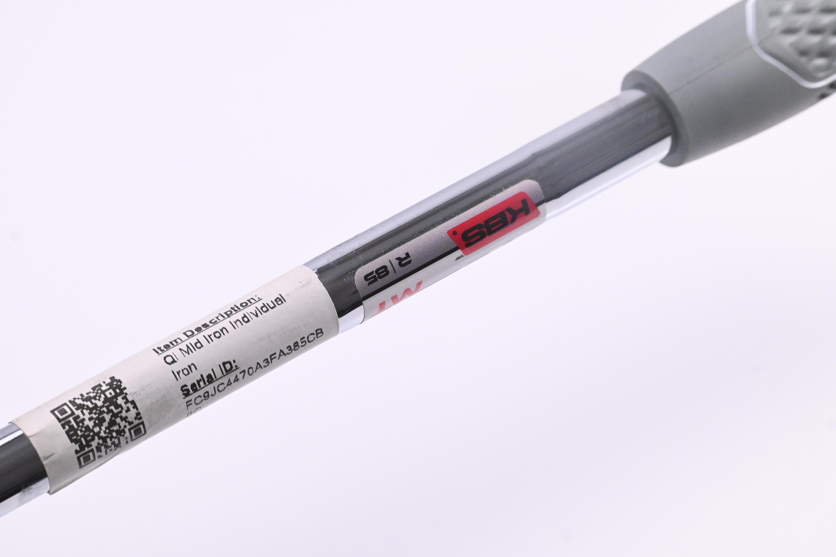 Left Hand Taylormade Qi #7 Iron / Regular Flex KBS MAX MT 85 Shaft