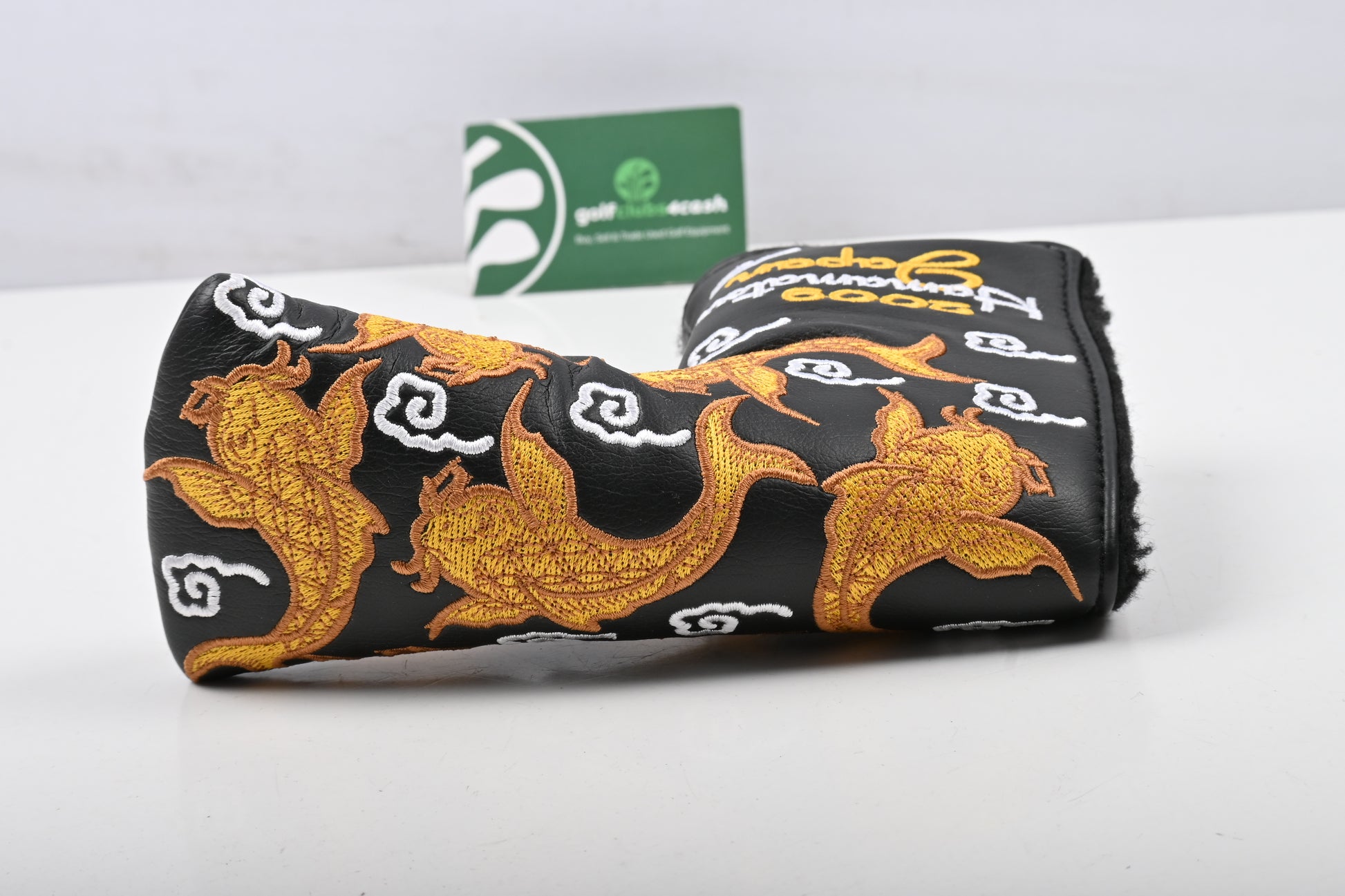 Scotty Cameron 2009 Hamamatsu Japan M&amp;G Putter Headcover / Blade / Black, Gold