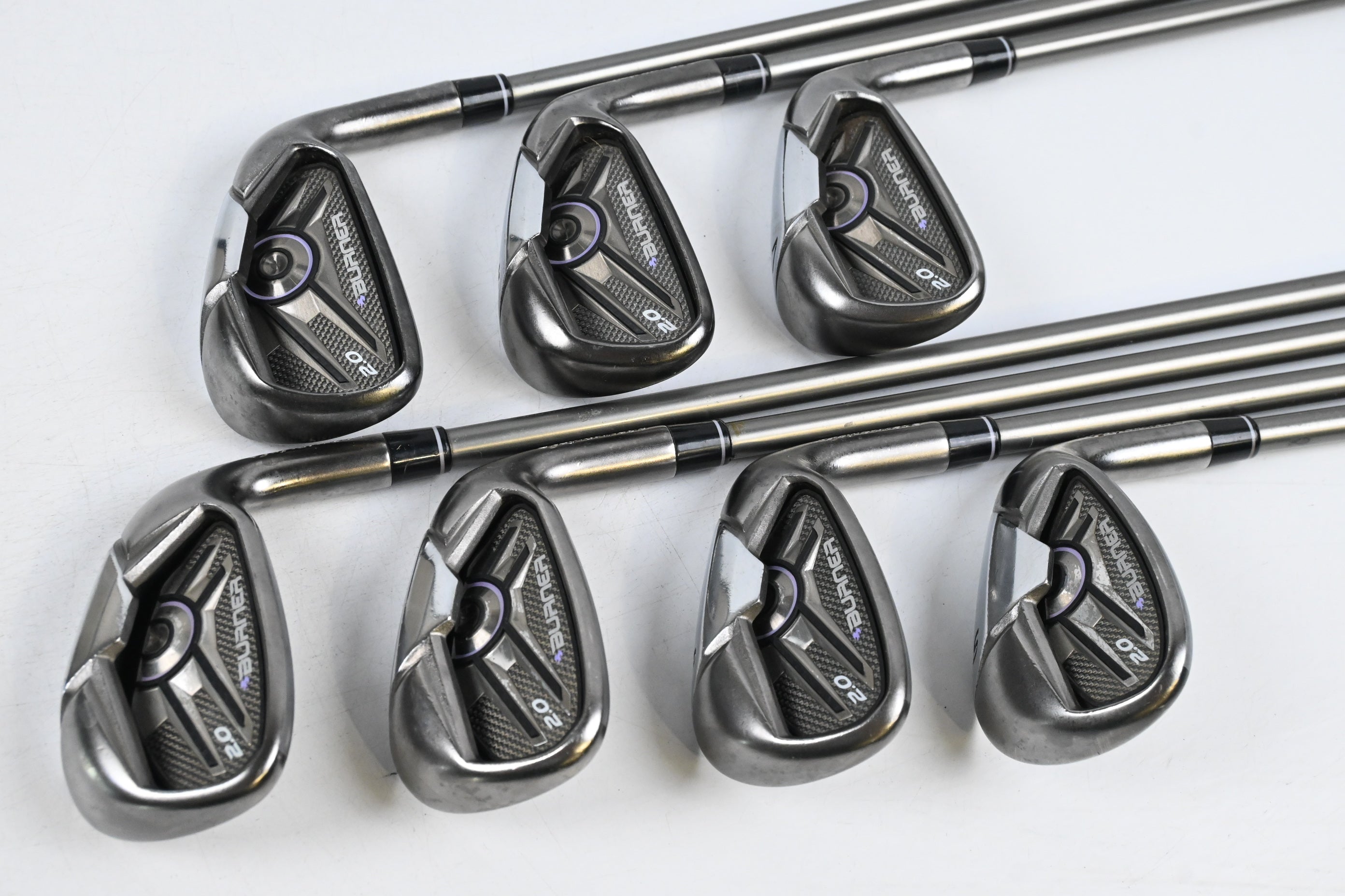 Ladies Taylormade Burner 2.0 Irons / 5-PW+SW / Ladies Flex Taylormade Superfast