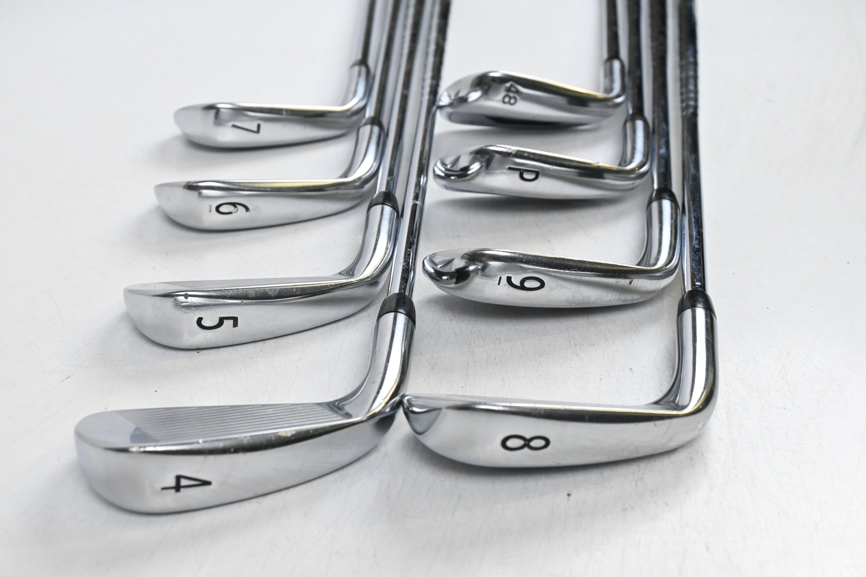 Titleist 718 AP3 Irons / 4-PW+GW / Stiff Flex AMT Black S300 Shafts