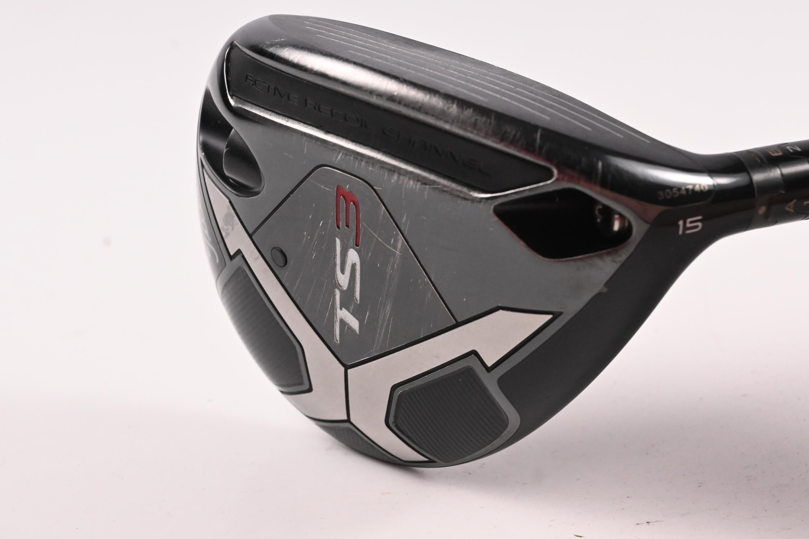 Titleist TS3 #3 Wood / 15 Degree / Stiff Flex HZRDUS Smoke Black 70 Shaft