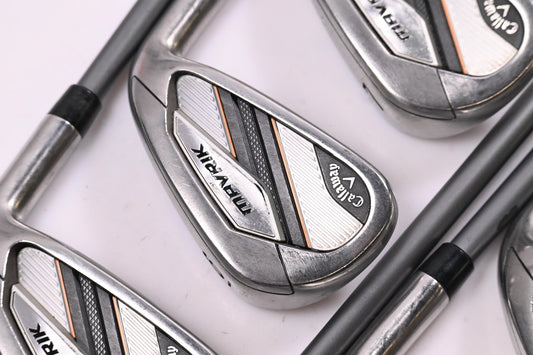 Callaway Mavrik Irons / 5-PW+SW / Senior Flex Catalyst 55 Shafts