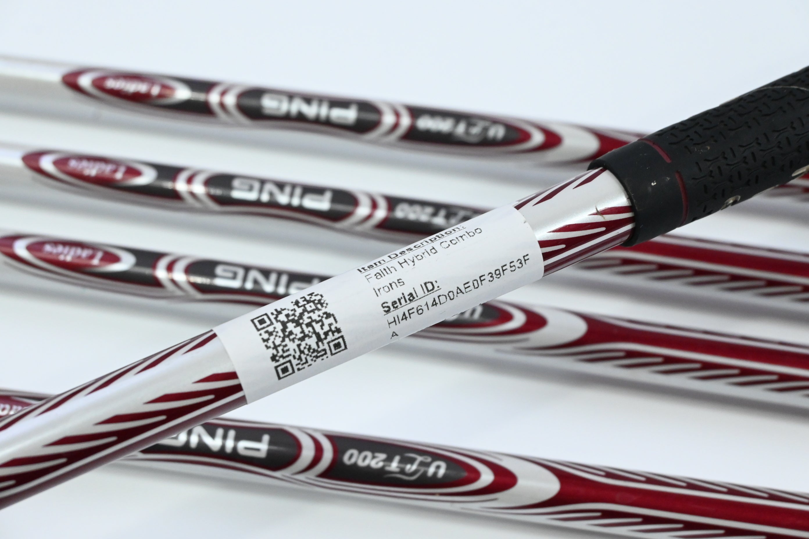 Ladies Ping Faith Hybrid Combo Irons / 7-PW+SW / Red Dot / Ladies Flex Ping ULT