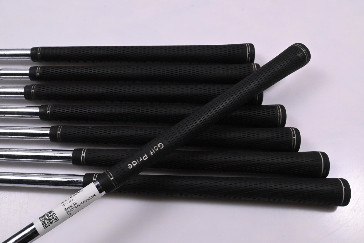 Ping G5 Irons / 4-PW+SW / Blue Dot / Regular Flex Ping Shafts