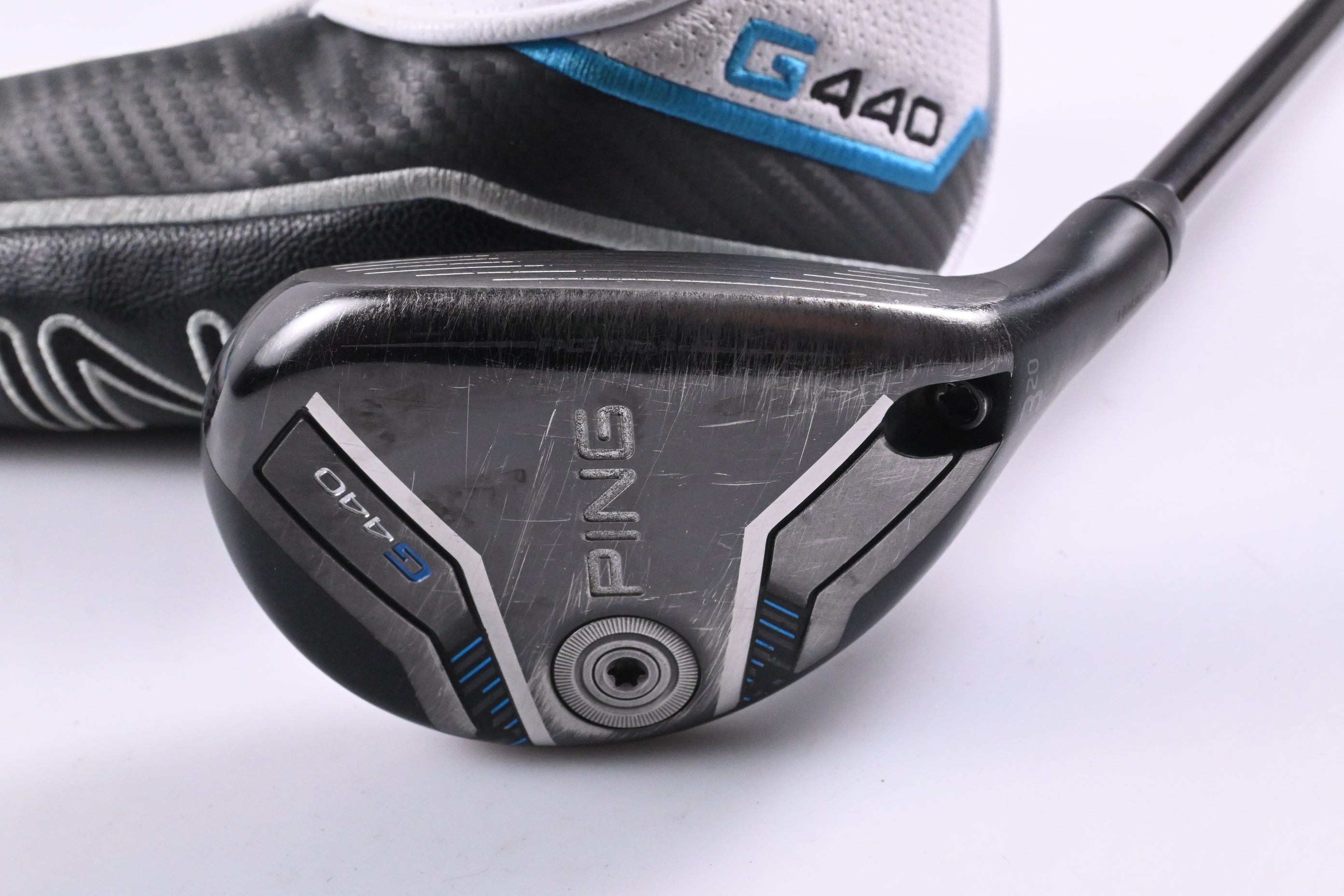 Ping G440 #3 Hybrid / 20 Degree / Stiff Flex Ping Tour 2.0 Black 90 Shaft