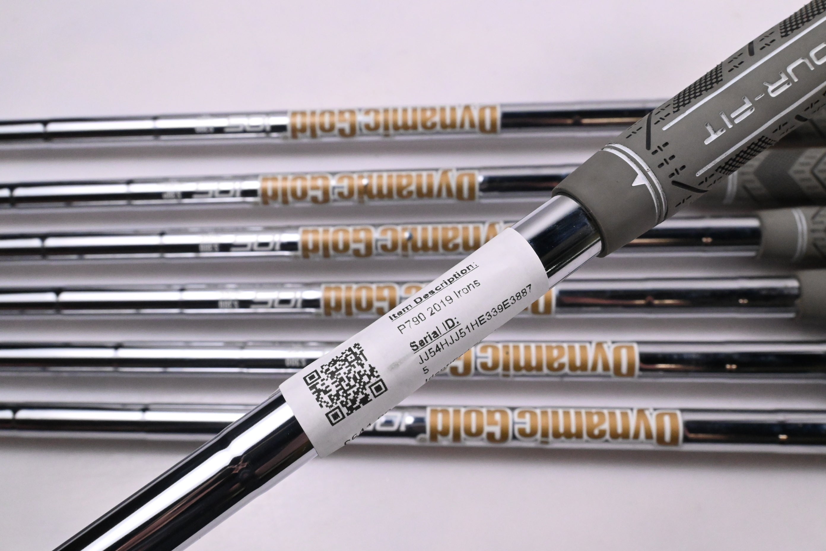 Taylormade P790 2019 Irons / 4-PW / Stiff Flex Dynamic Gold 105 S300 Shafts