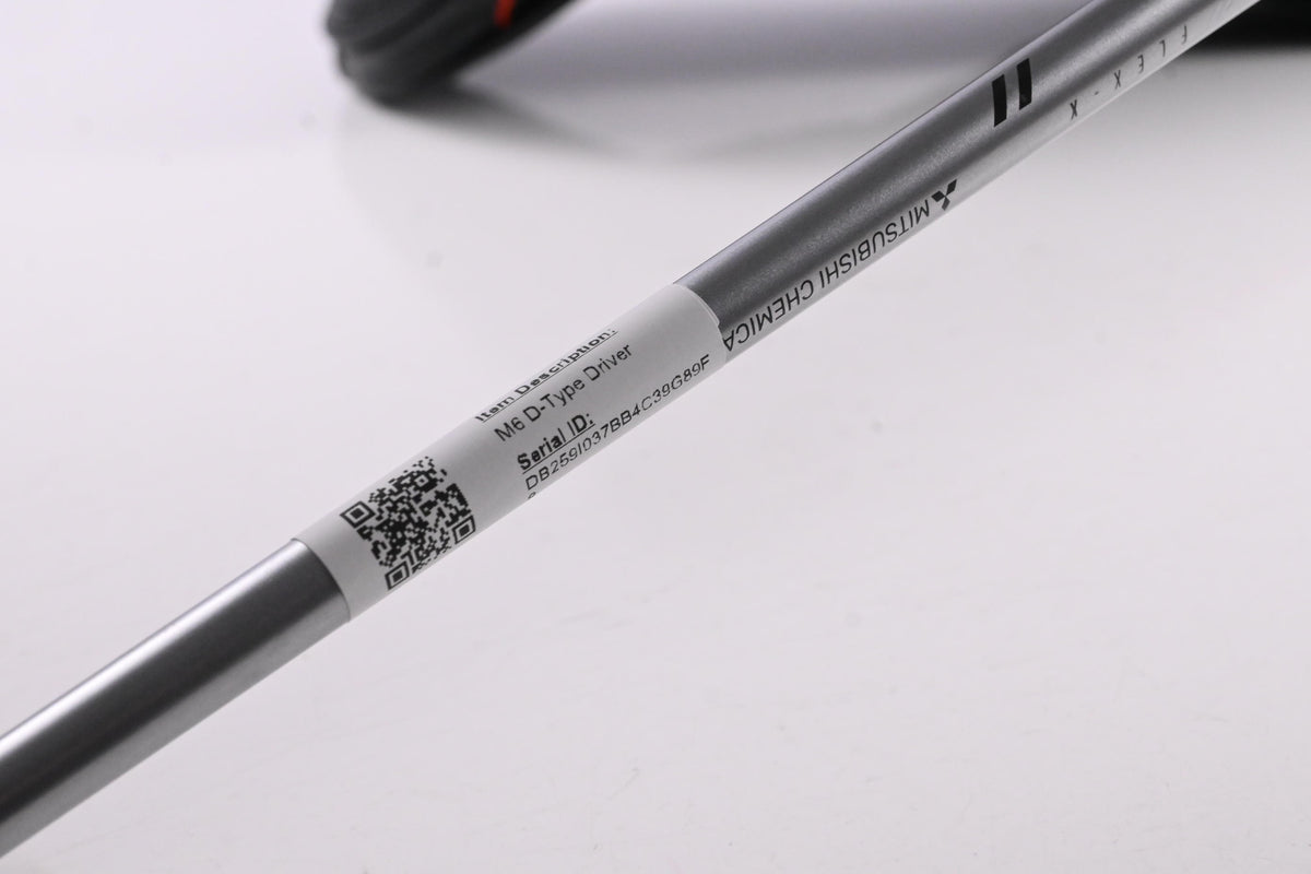 Taylormade M6 D-Type Driver / 10.5 Degree / X-Flex Kuro Kage Silver 60 Shaft