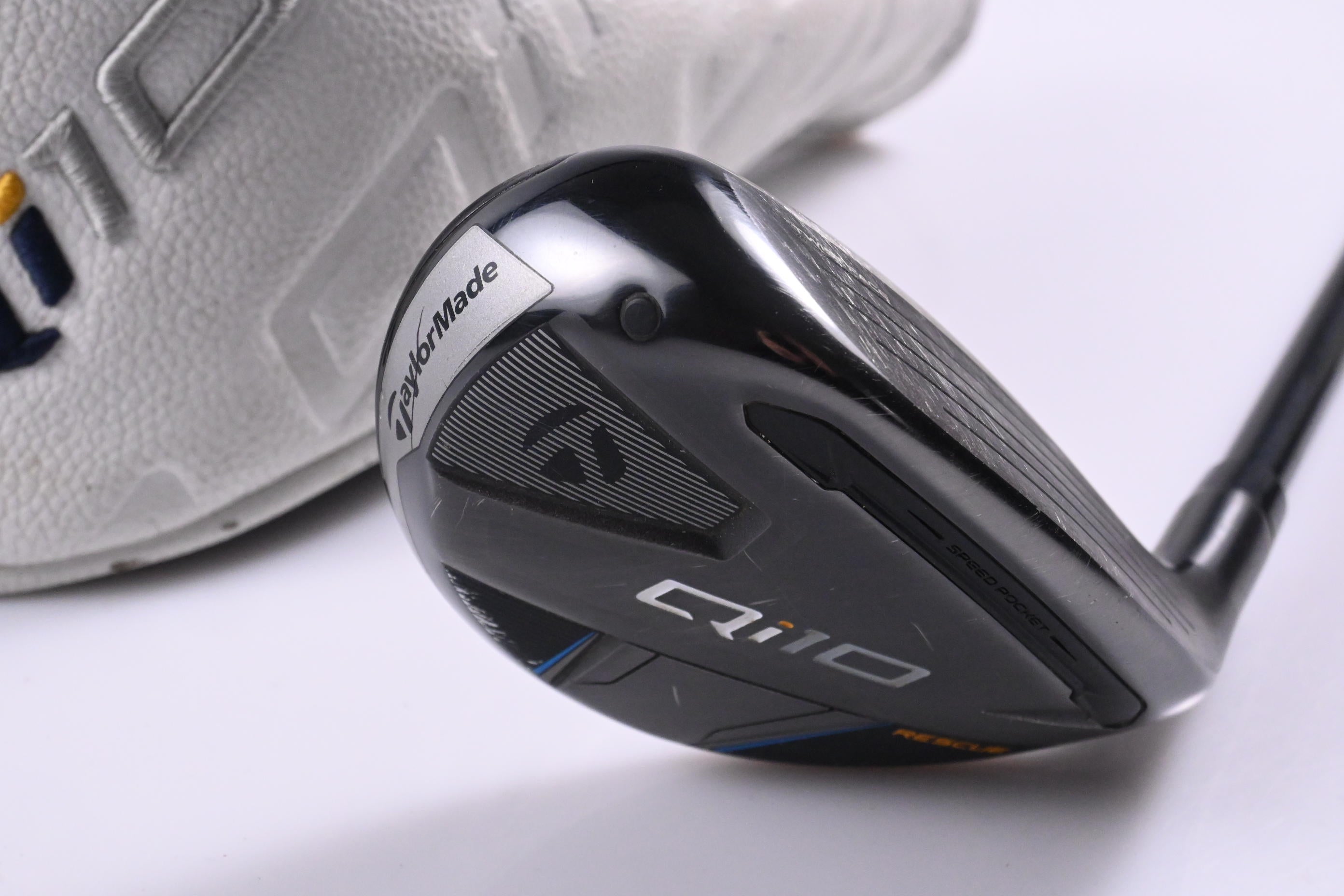 Taylormade Qi10 #4 Hybrid / 22 Degree / Regular Flex Ventus TR Blue 6 Shaft