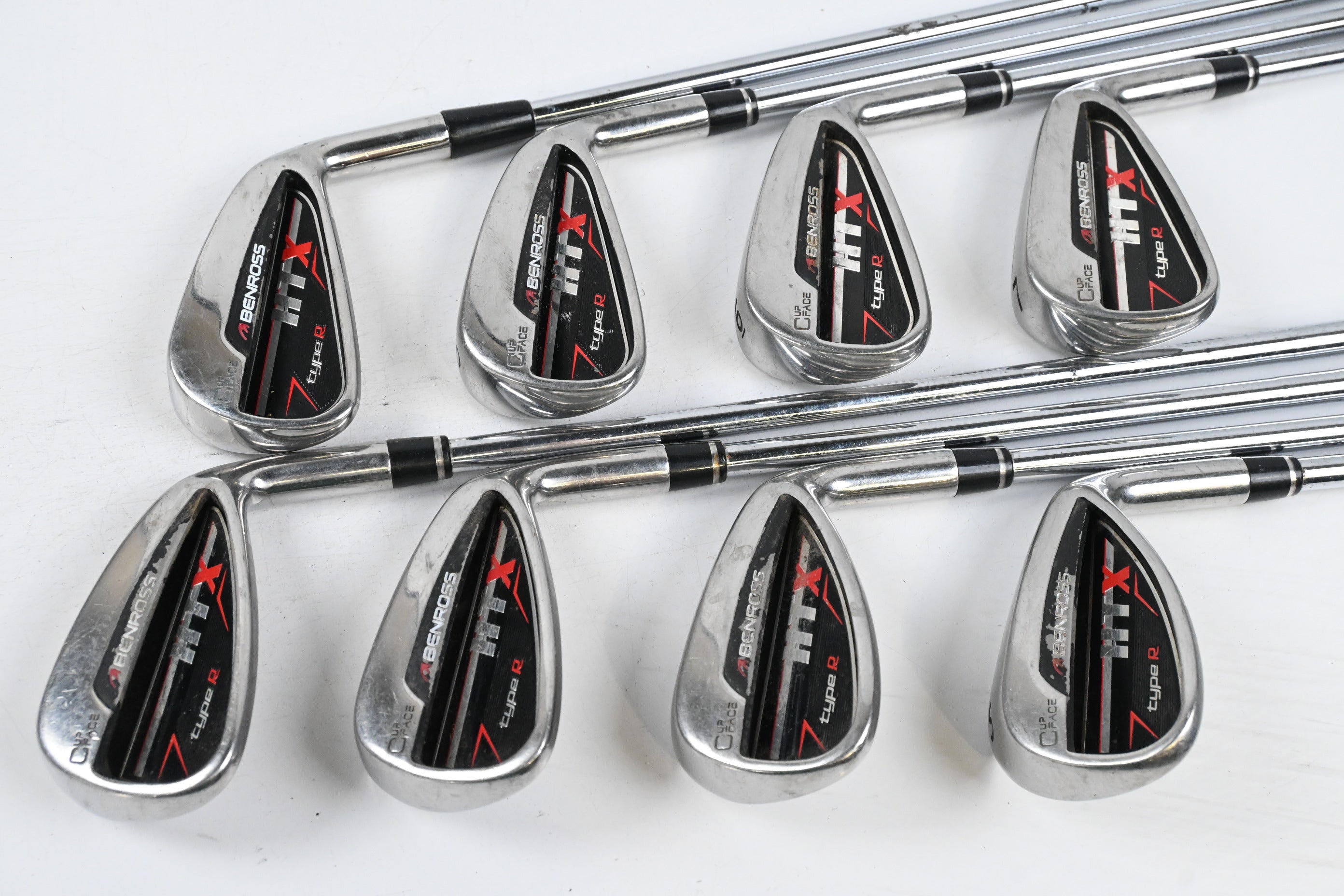 Benross HTX Compressor Type R Irons / 4-PW+SW / Regular Flex KBS Tour 90
