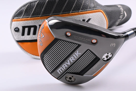 Callaway Mavrik Max #3 Wood / 15 Degree / Regular Flex EvenFlow Riptide 60 Shaft