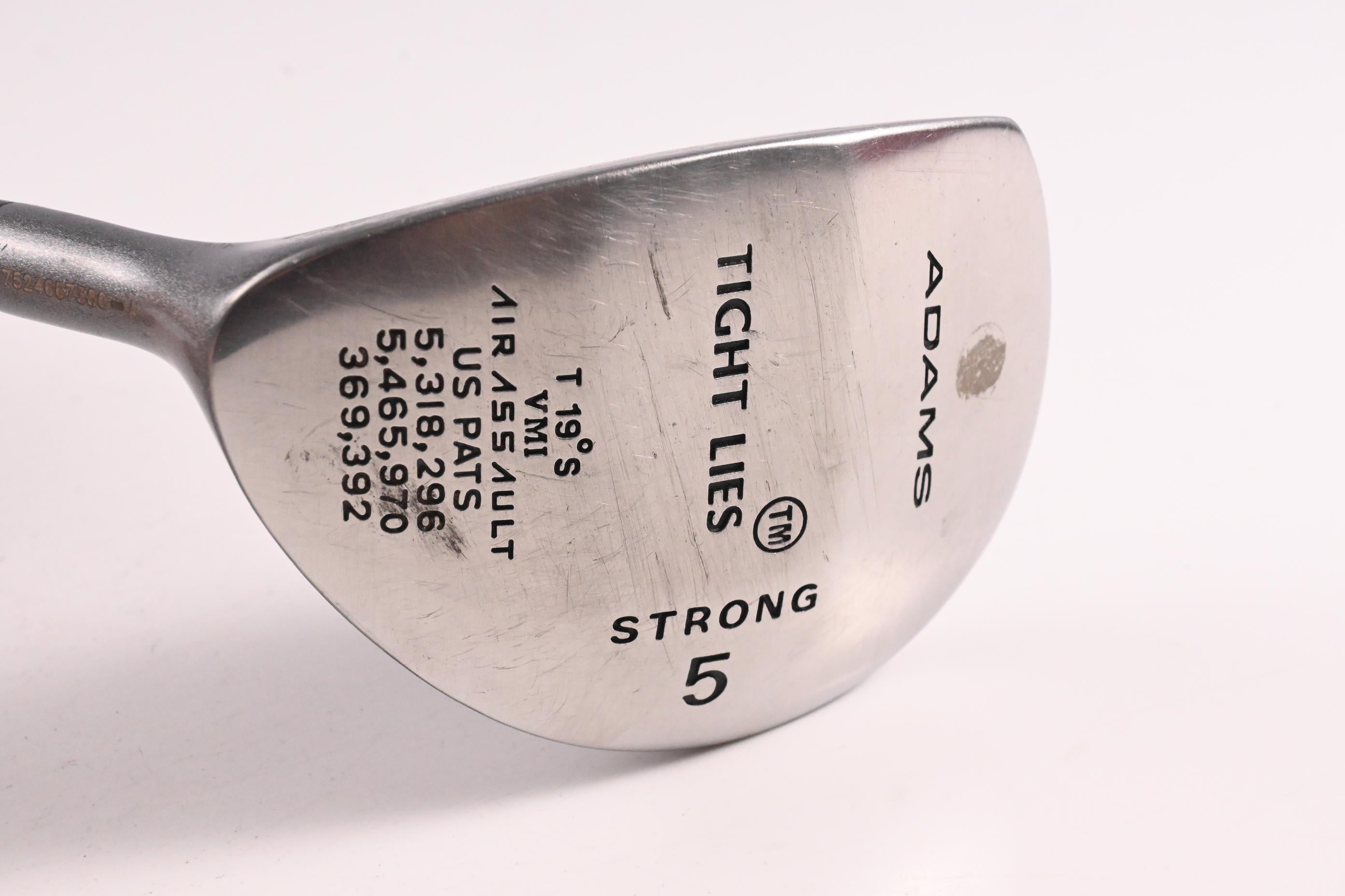 Left Hand Adams Tight Lies Strong #5 Wood / 19 Degree / Regular Flex Adams Shaft