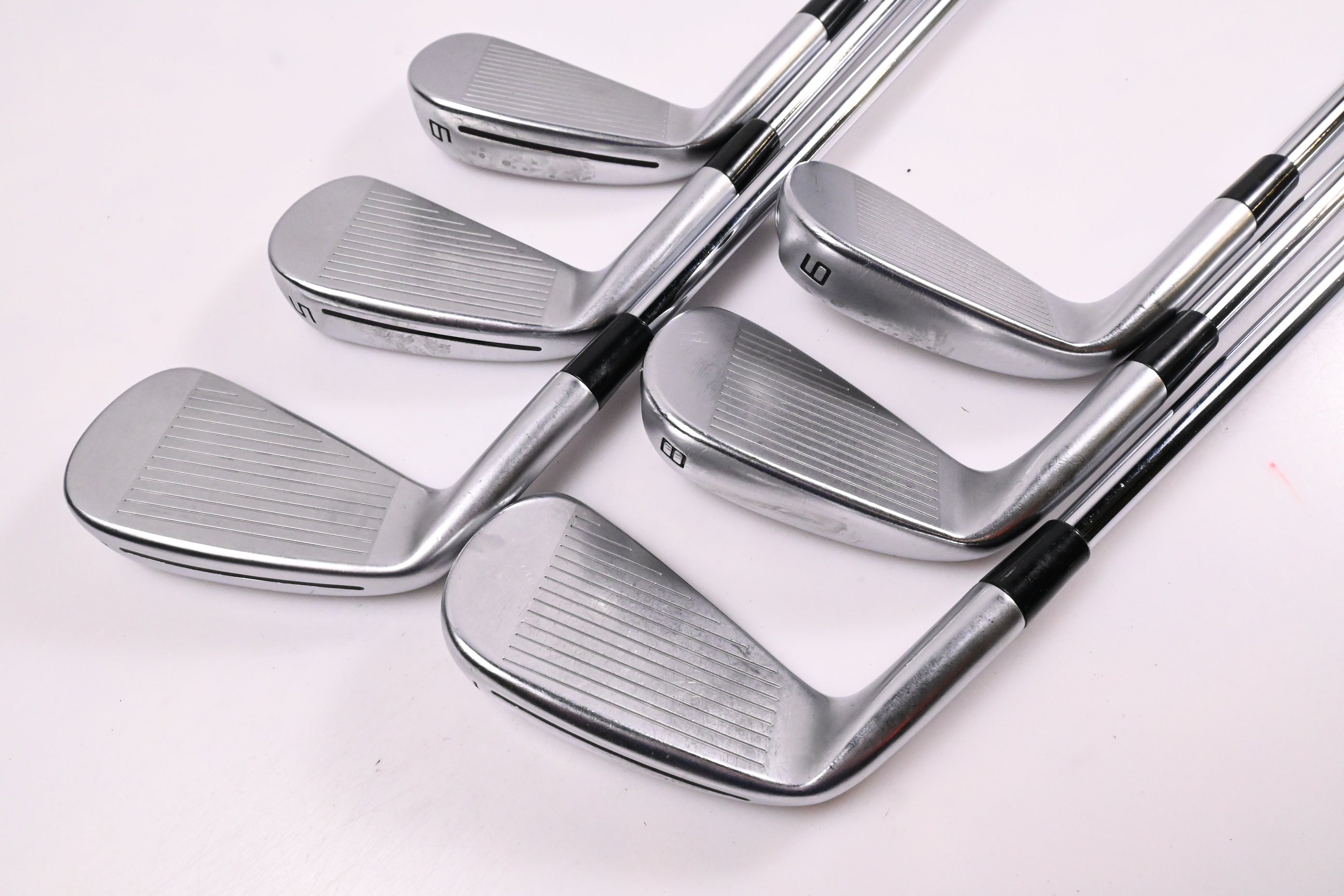 Taylormade P790 2021 Irons / 4-9i / Regular Flex KBS Tour Lite Shafts