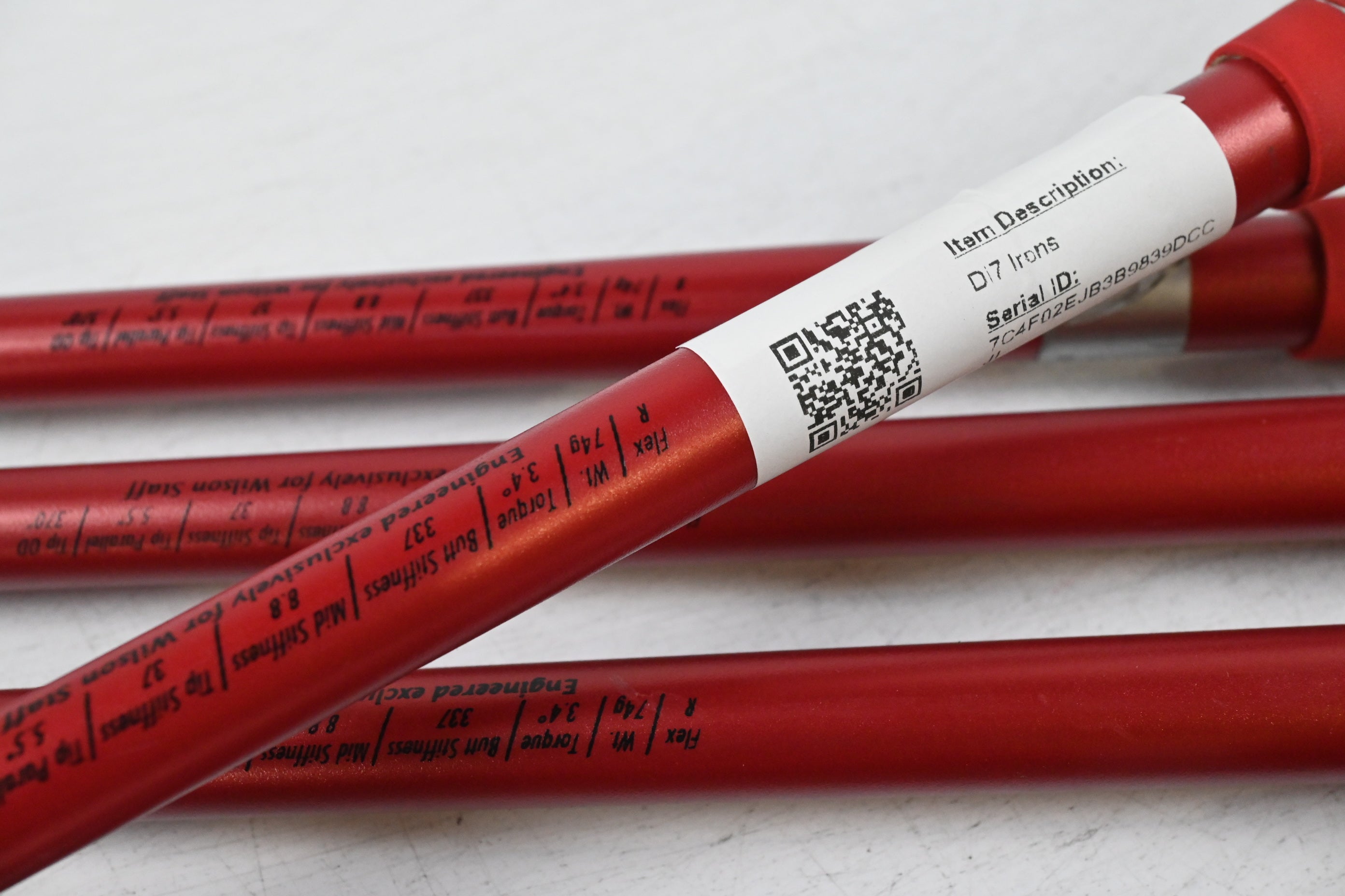 Wilson Di7 Irons / 6-PW+SW / Regular Flex Proforce V2 Shafts