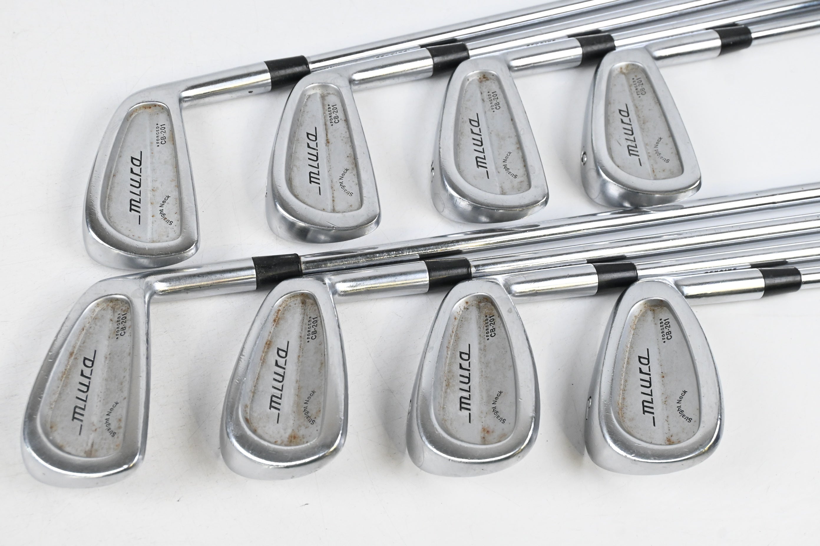 Miura CB-201 Irons / 3-PW / Stiff Flex Steel Shafts