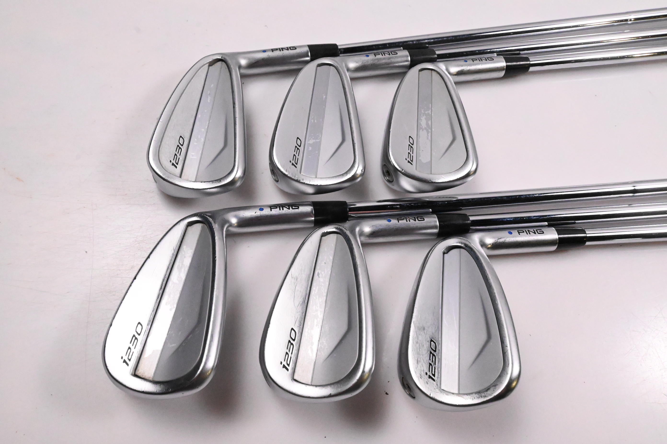 Ping i230 Irons / 5-PW / Blue Dot / Stiff Flex Dynamic Gold S300 Shafts