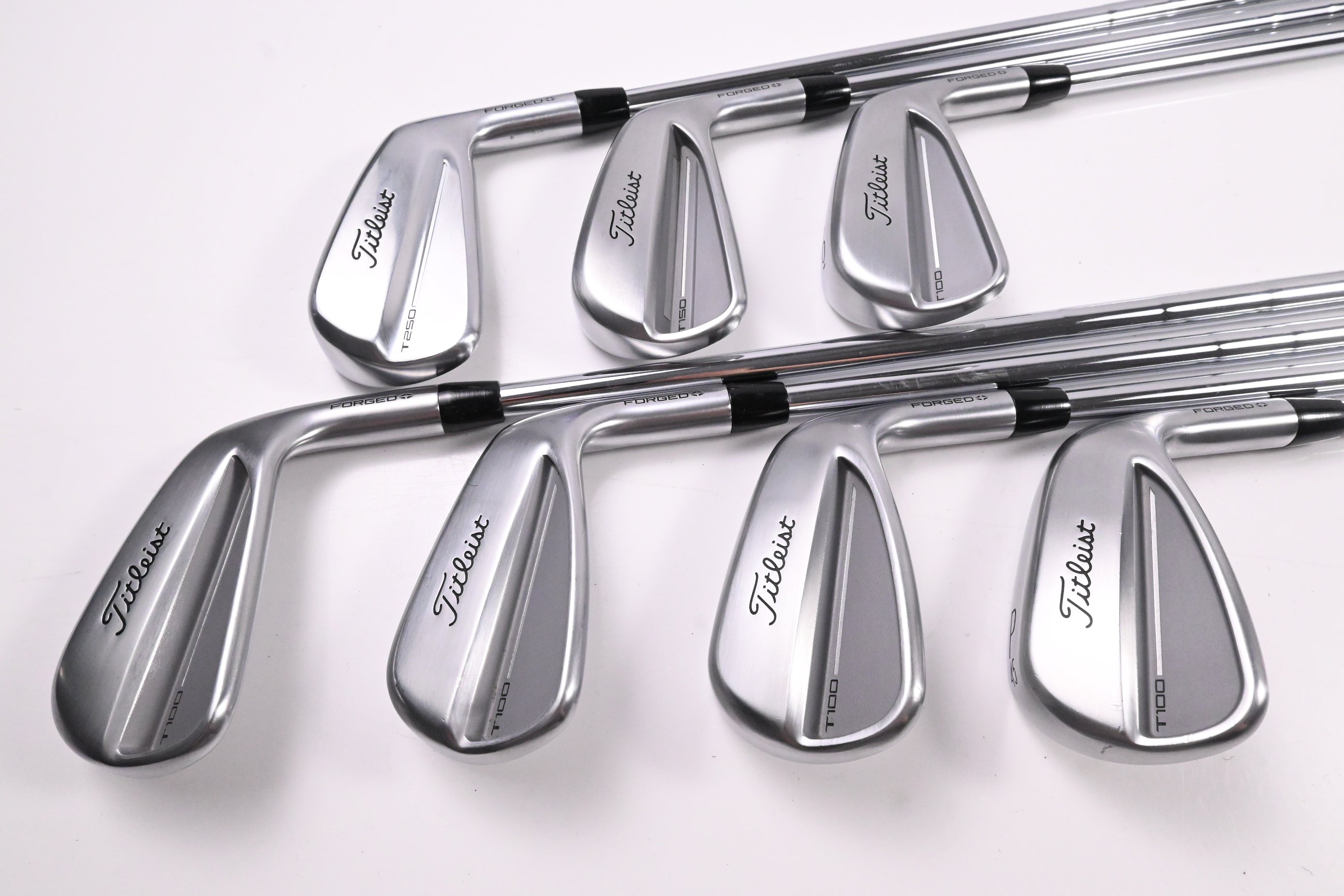Titleist T100/T150/T250 2025 Combo Irons / 4-PW / Stiff Flex KBS Tour Shafts
