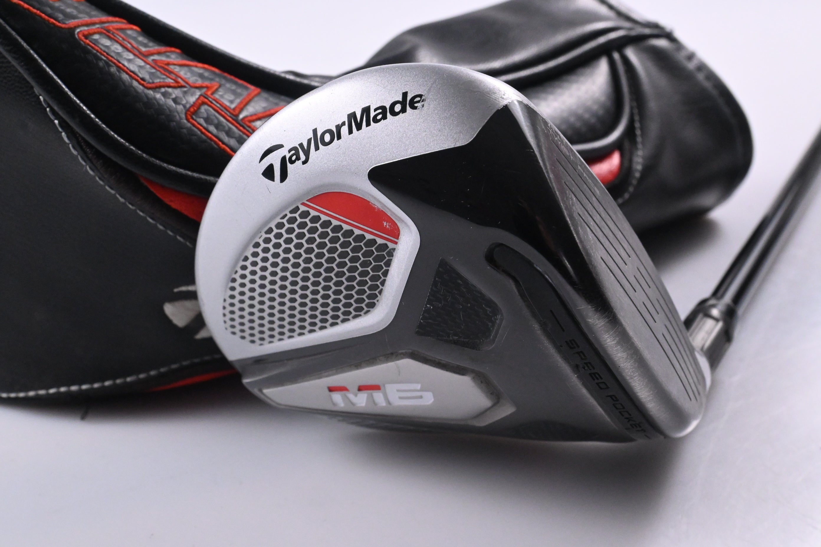 Taylormade M6 #3 Wood / 15 Degree / Regular Flex Fujikura Atmos Orange 5 Shaft