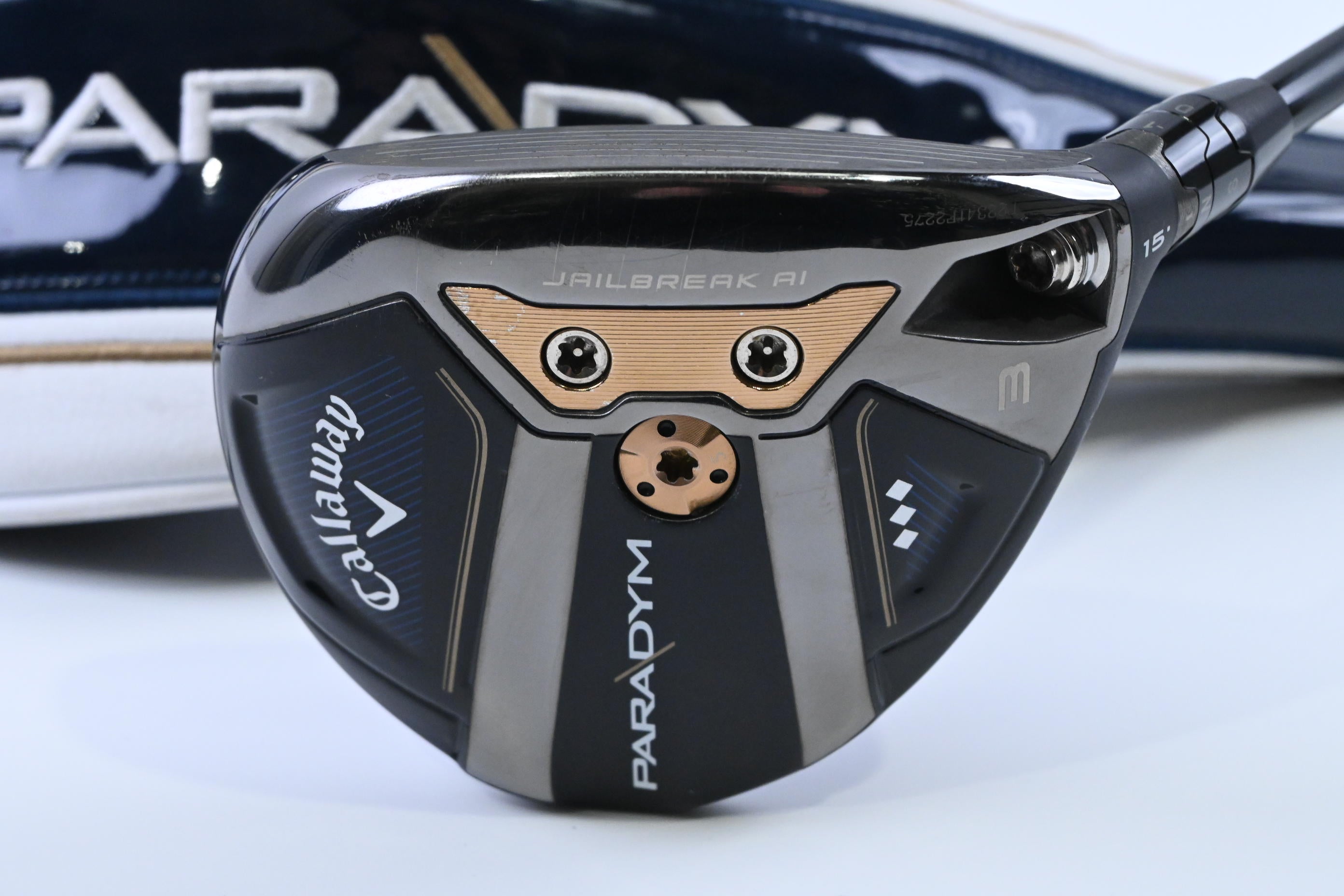 Callaway Paradym Triple Diamond #3 Wood / 15 Degree / X-Flex HZRDUS Gen4 Black