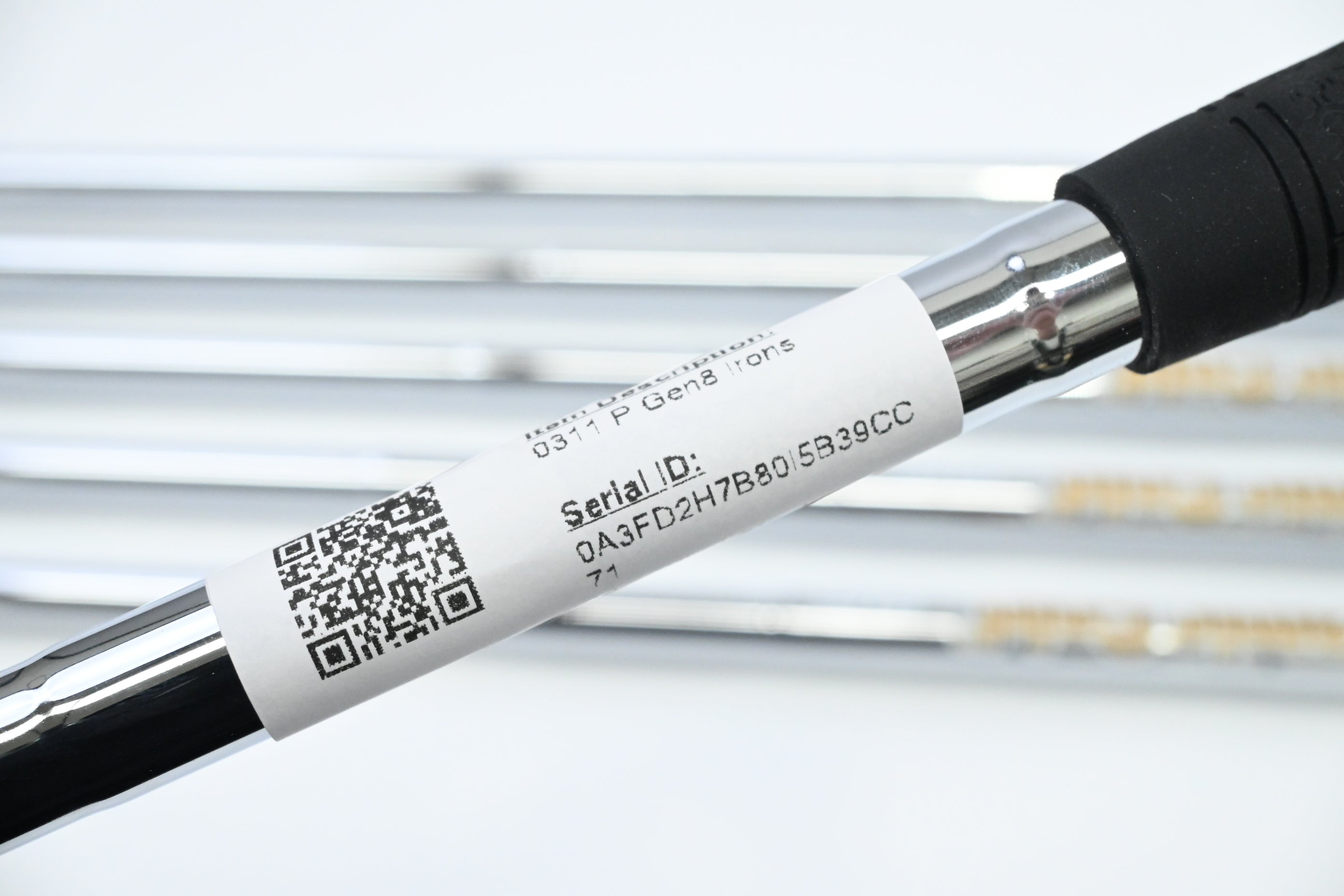 Left Hand PXG 0311 P Gen8 Irons / 5-PW / Regular Flex Dynamic Gold R300 95