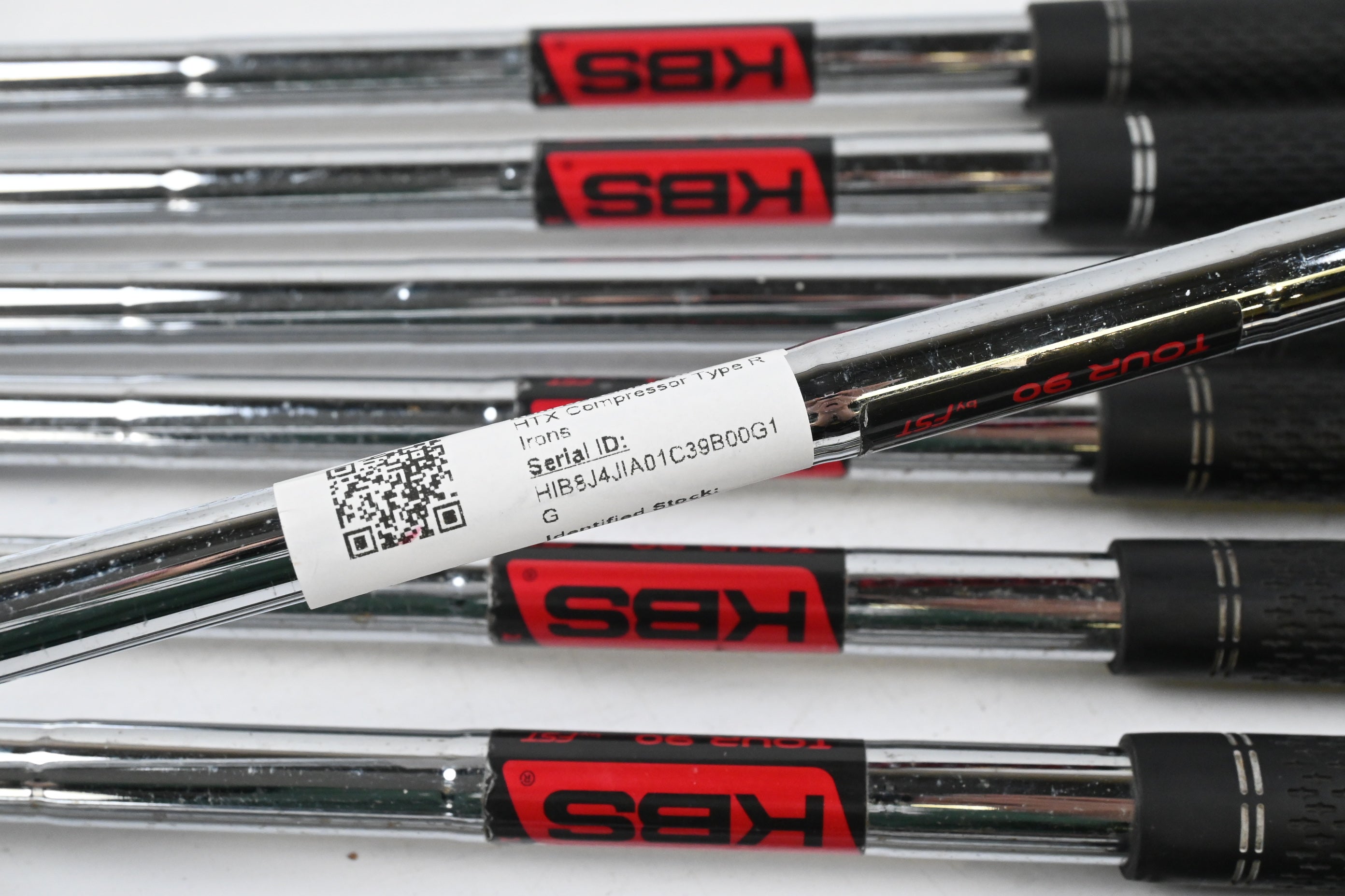 Benross HTX Compressor Type R Irons / 4-PW+SW / Regular Flex KBS Tour 90